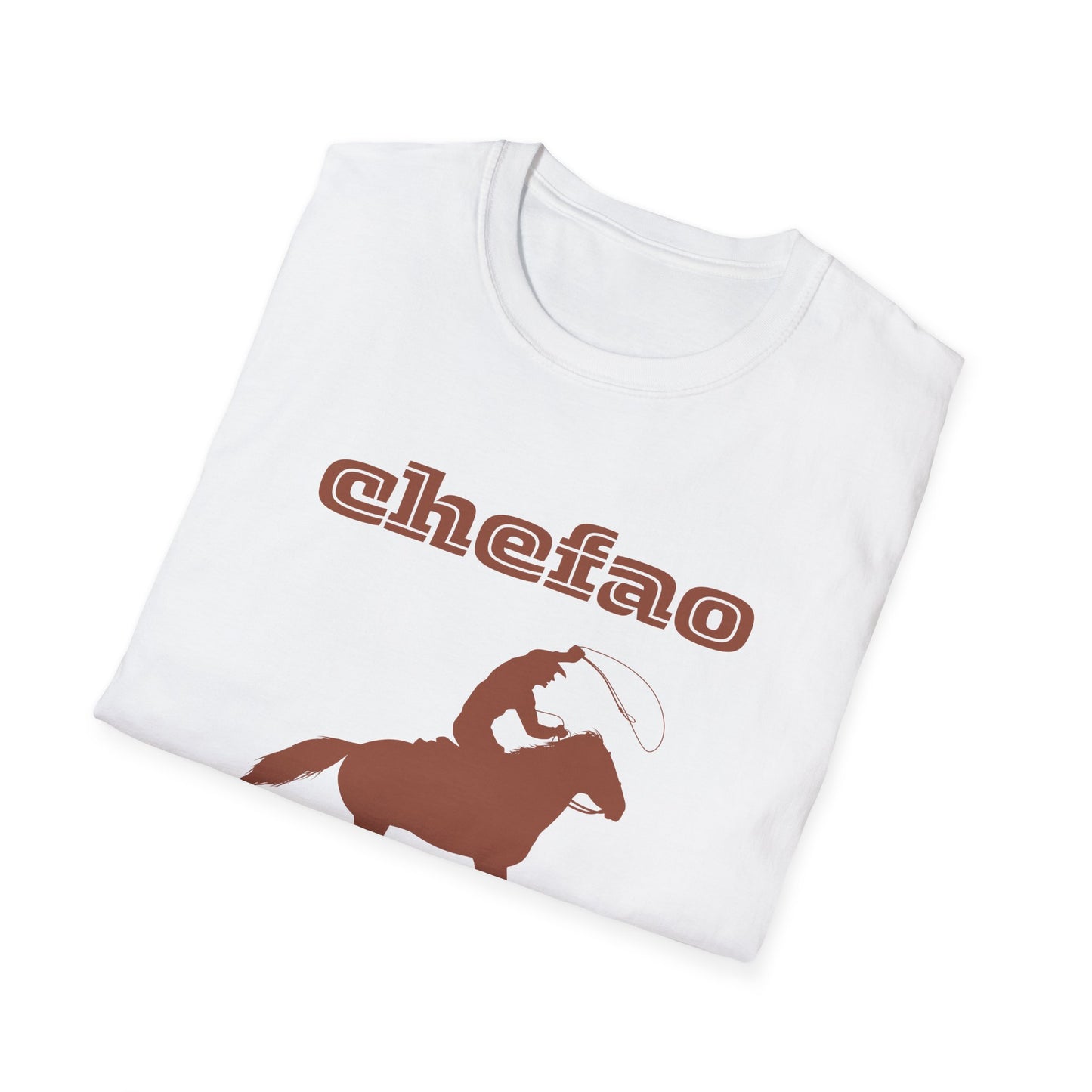 Chefao Cowboy III, Unisex Softstyle T-Shirt