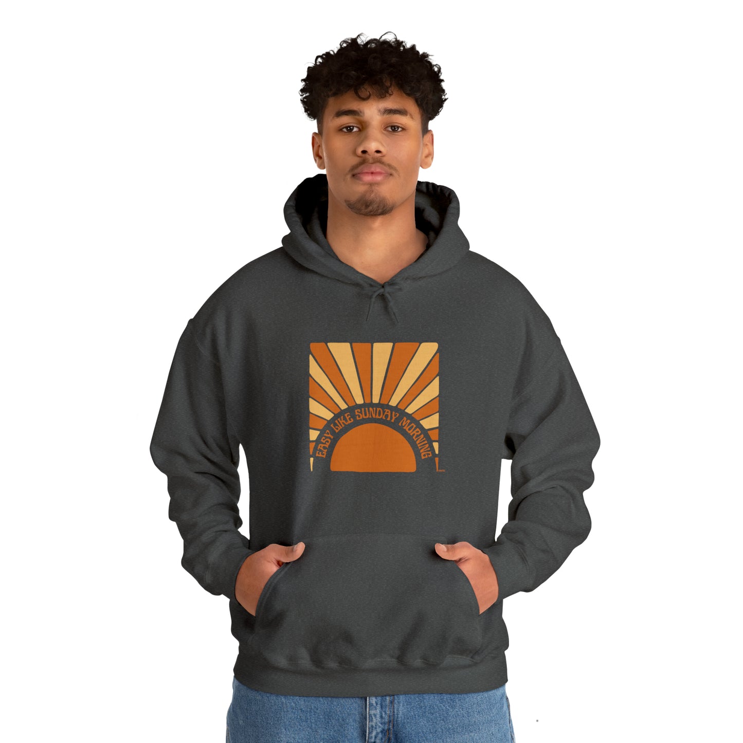 Easy Like Sunday Morning, Unisex Heavy Blend Hooded Sweatshirt