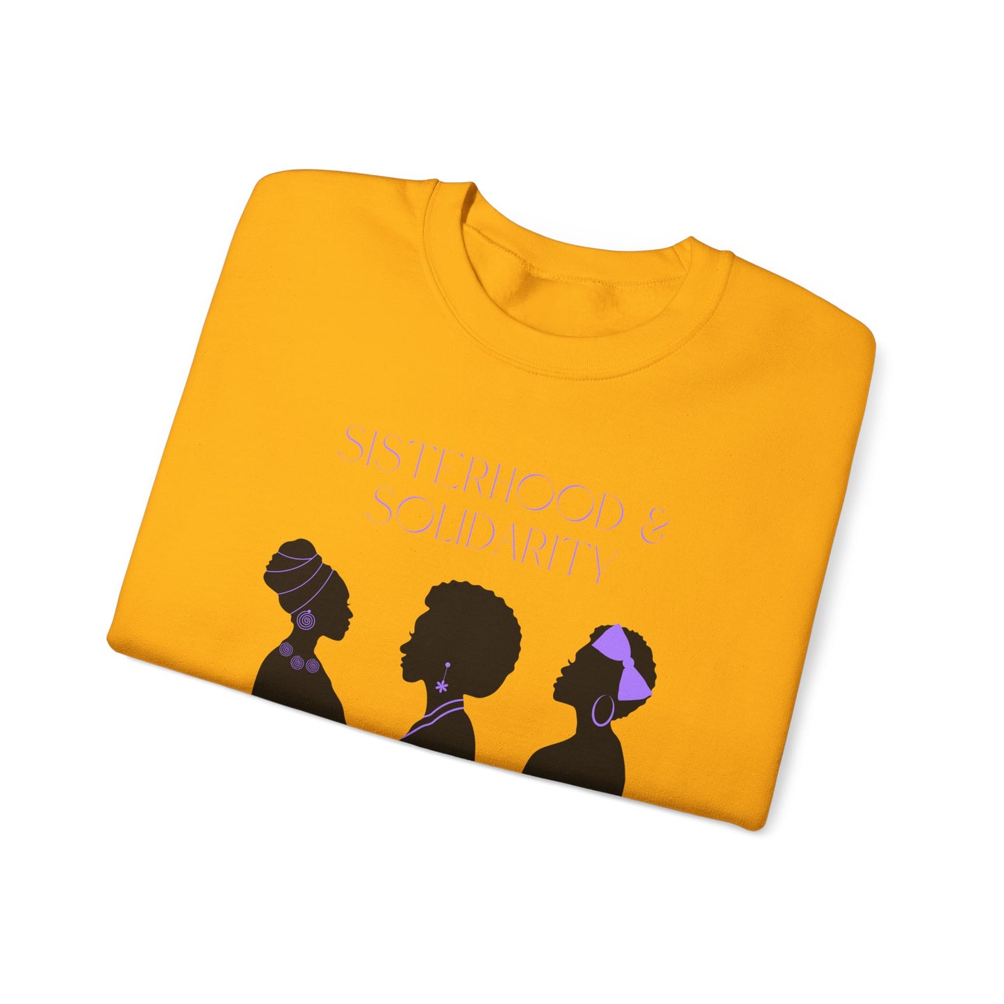 Chefao Sisterhood & Solidarity I, Unisex Heavy Blend™ Crewneck Sweatshirt