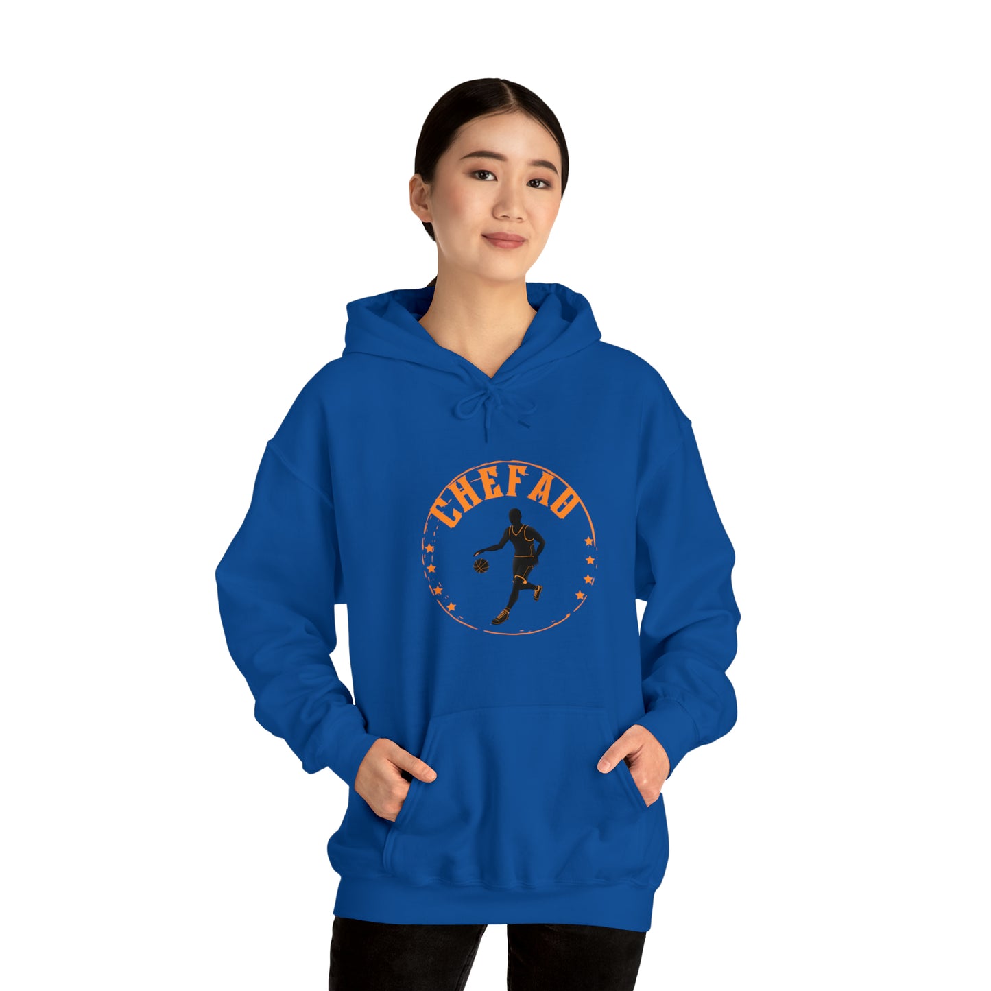 Chefao Basketball VIII, Unisex Heavy Blend Hooded Sweatshirt