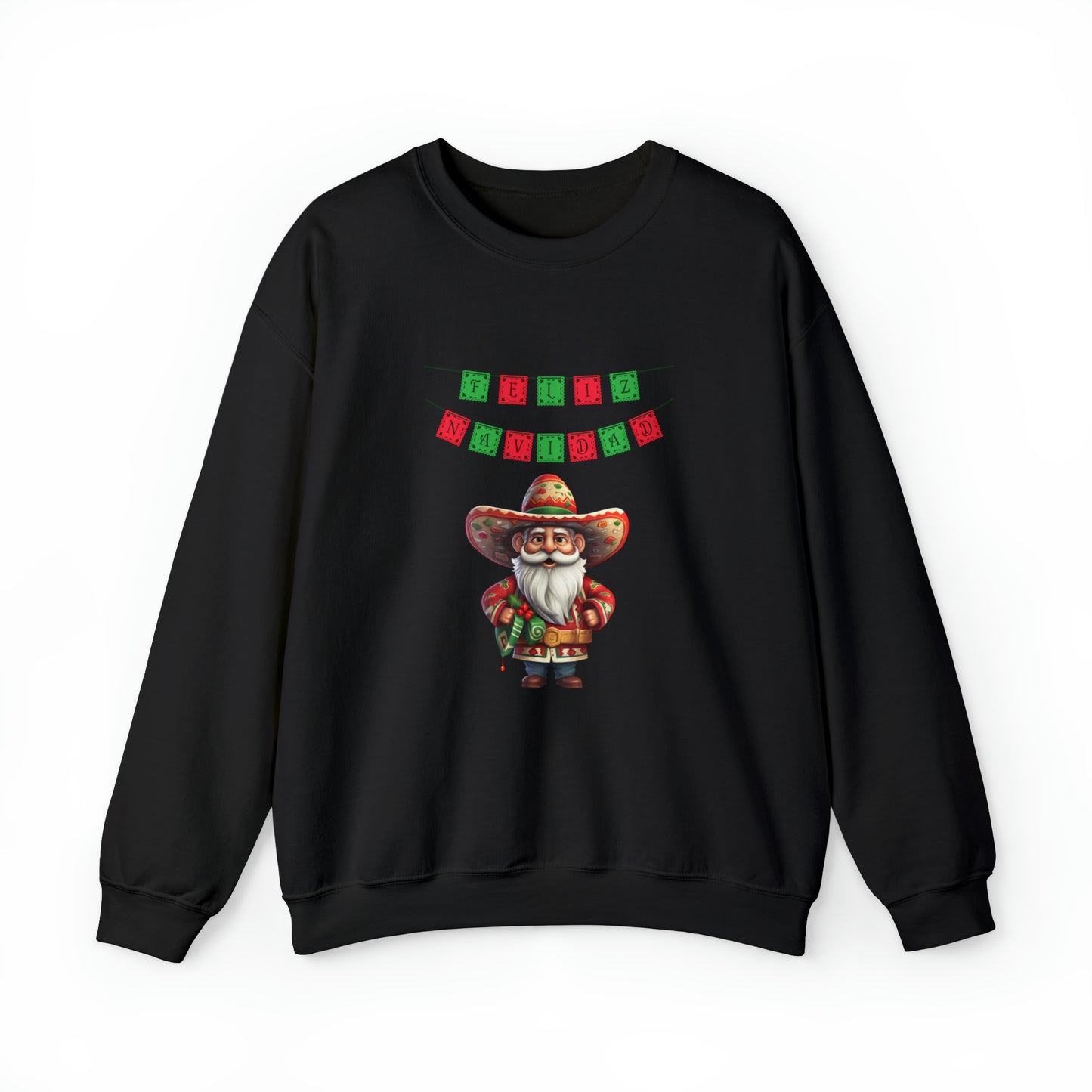 Feliz Navidad I, Unisex Heavy Blend Crewneck Sweatshirt