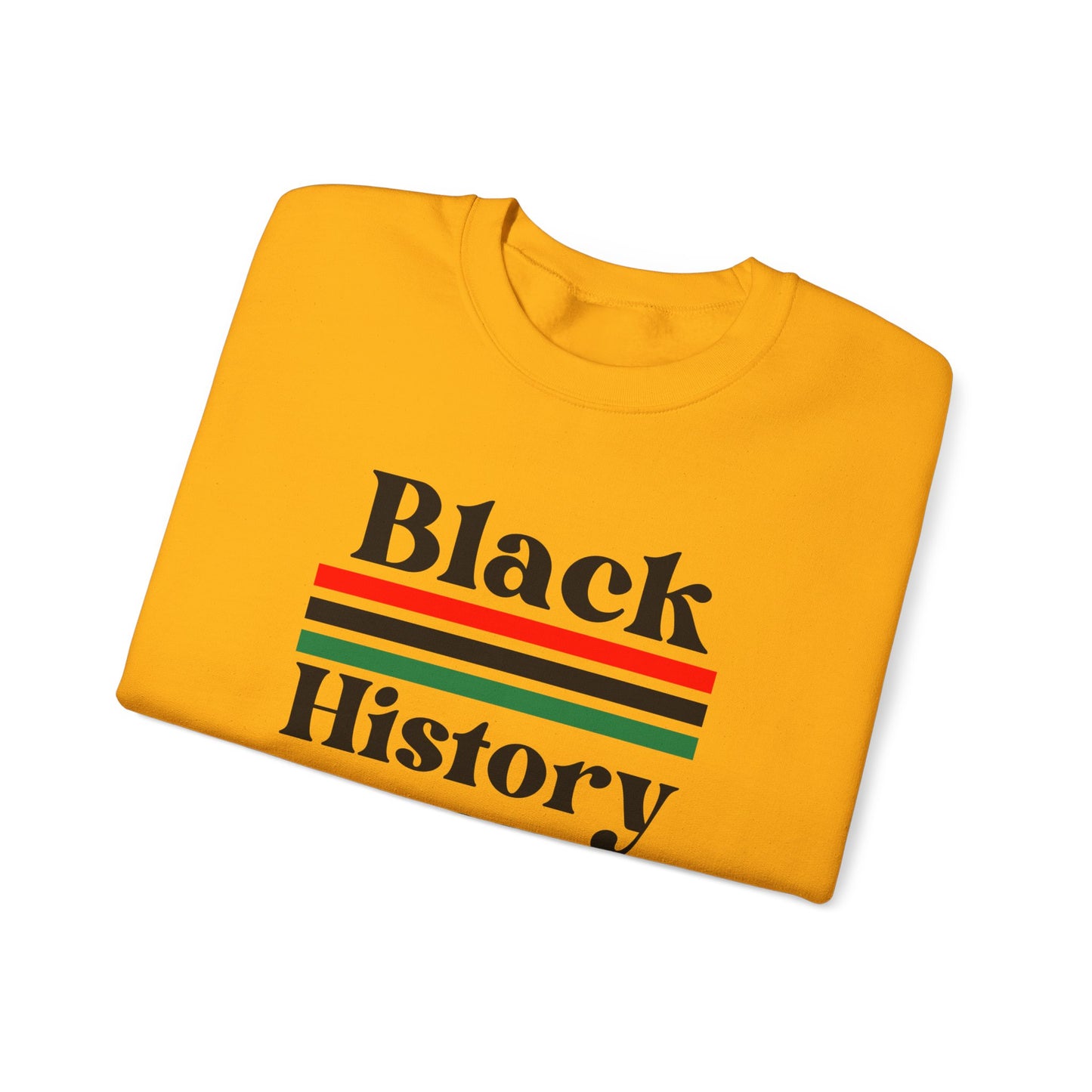 Chefao Black History 365, Unisex Heavy Blend™ Crewneck Sweatshirt