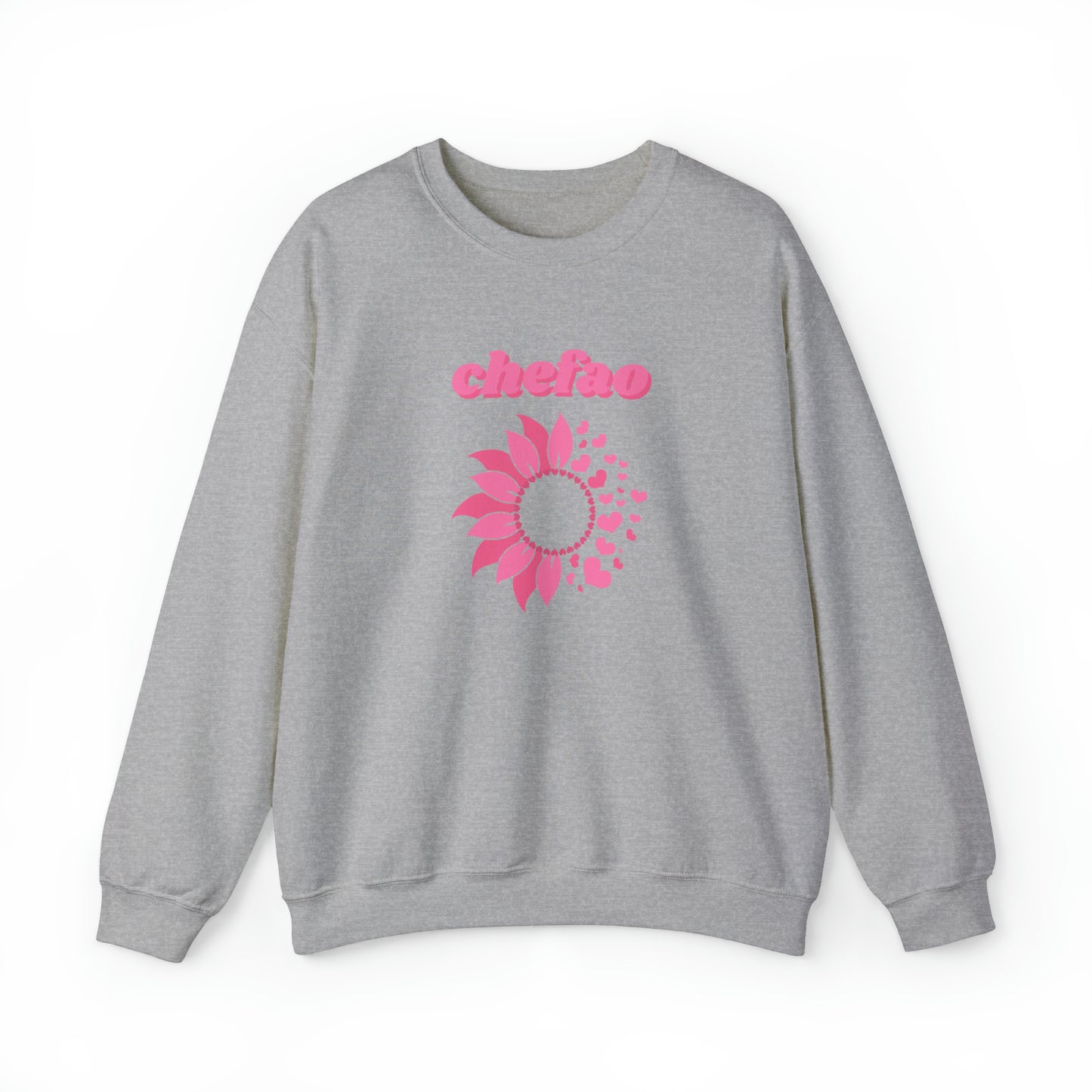Chefao Sunflower III, Unisex Heavy Blend Crewneck Sweatshirt