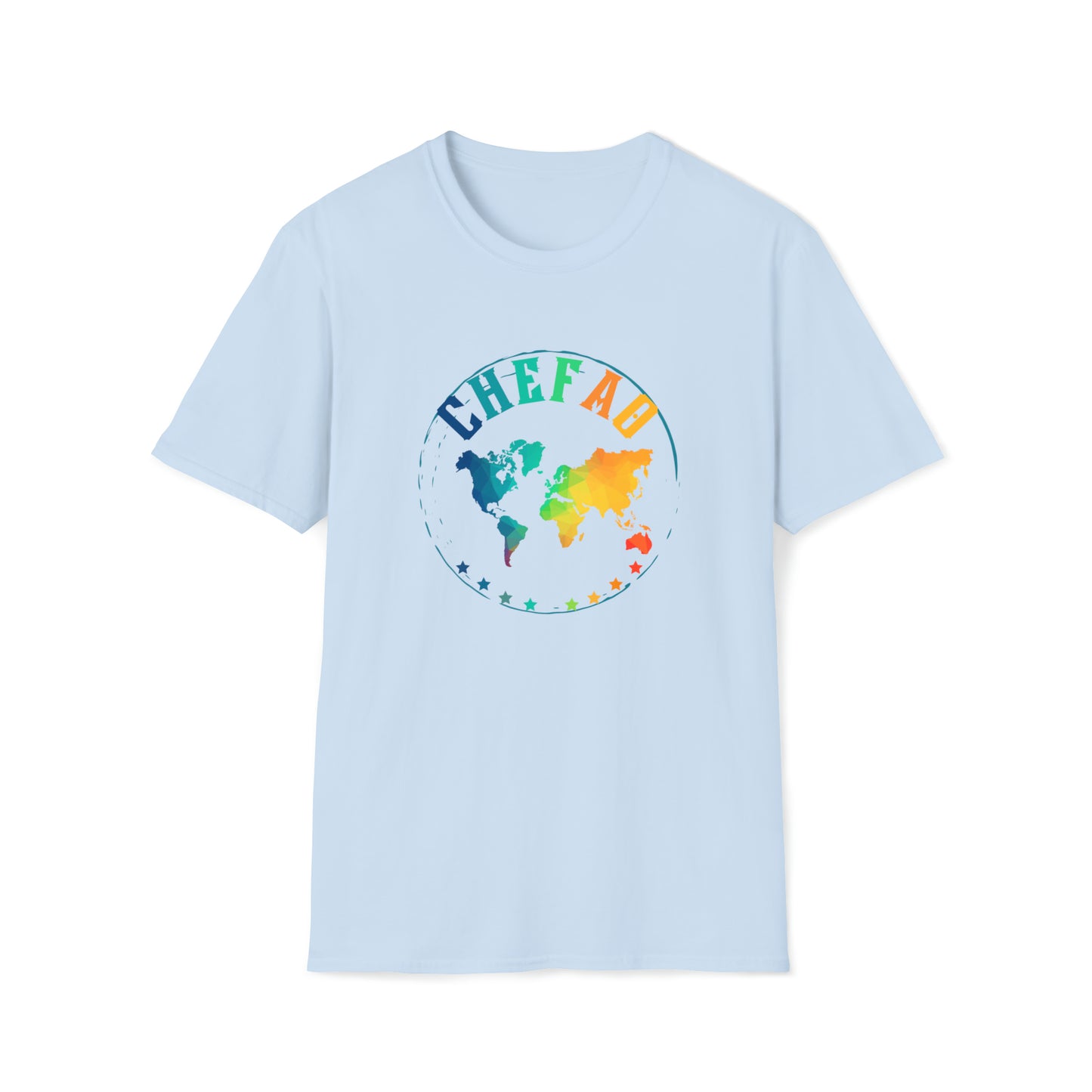 Chefao World I, Unisex Softstyle T-Shirt