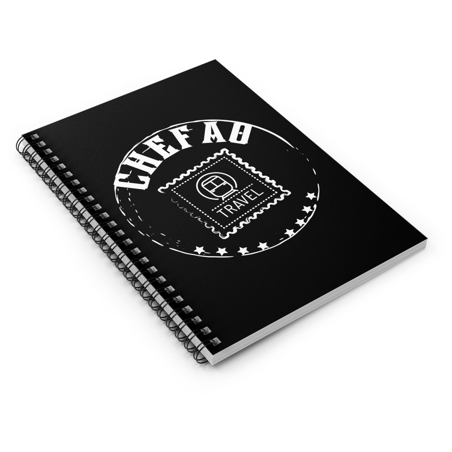 Chefao Travel II, Spiral Notebook - Ruled Line