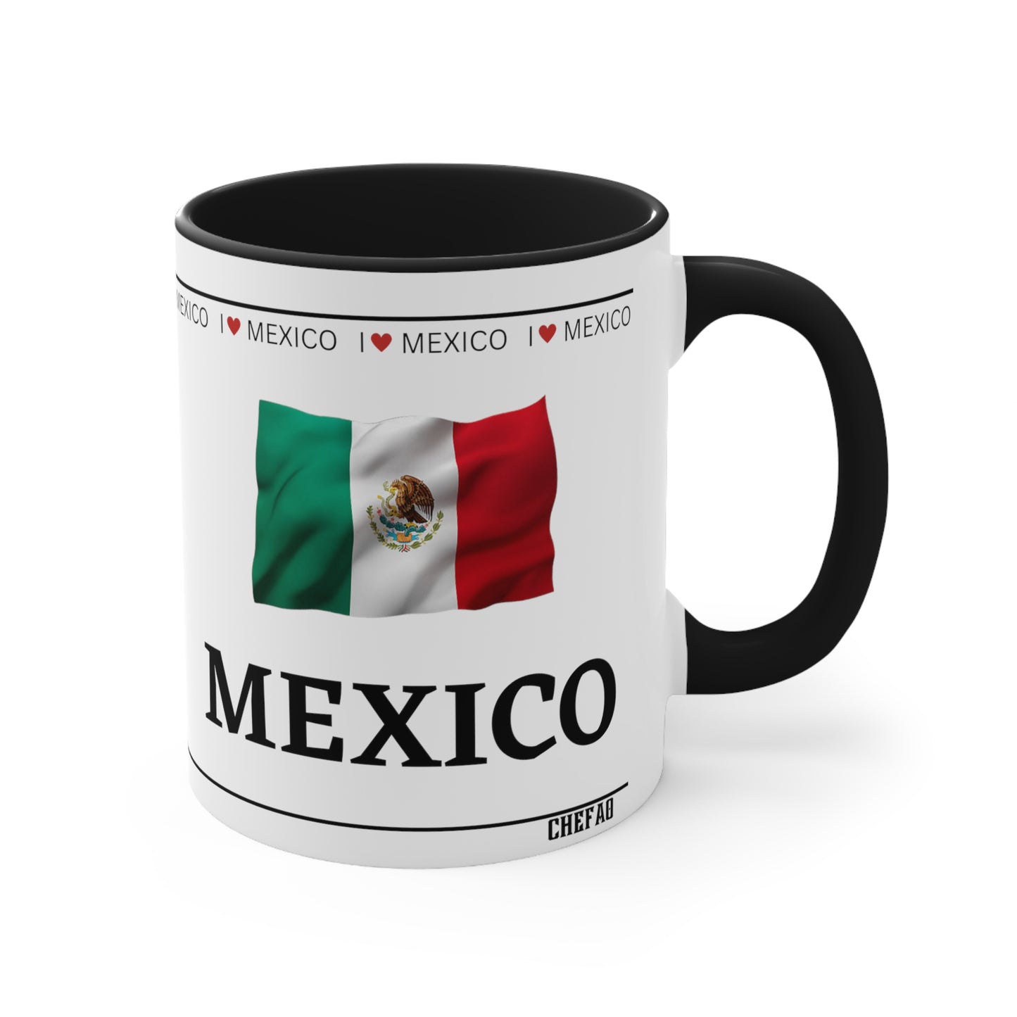 I Love Mexico - Coffee Mug, 11oz