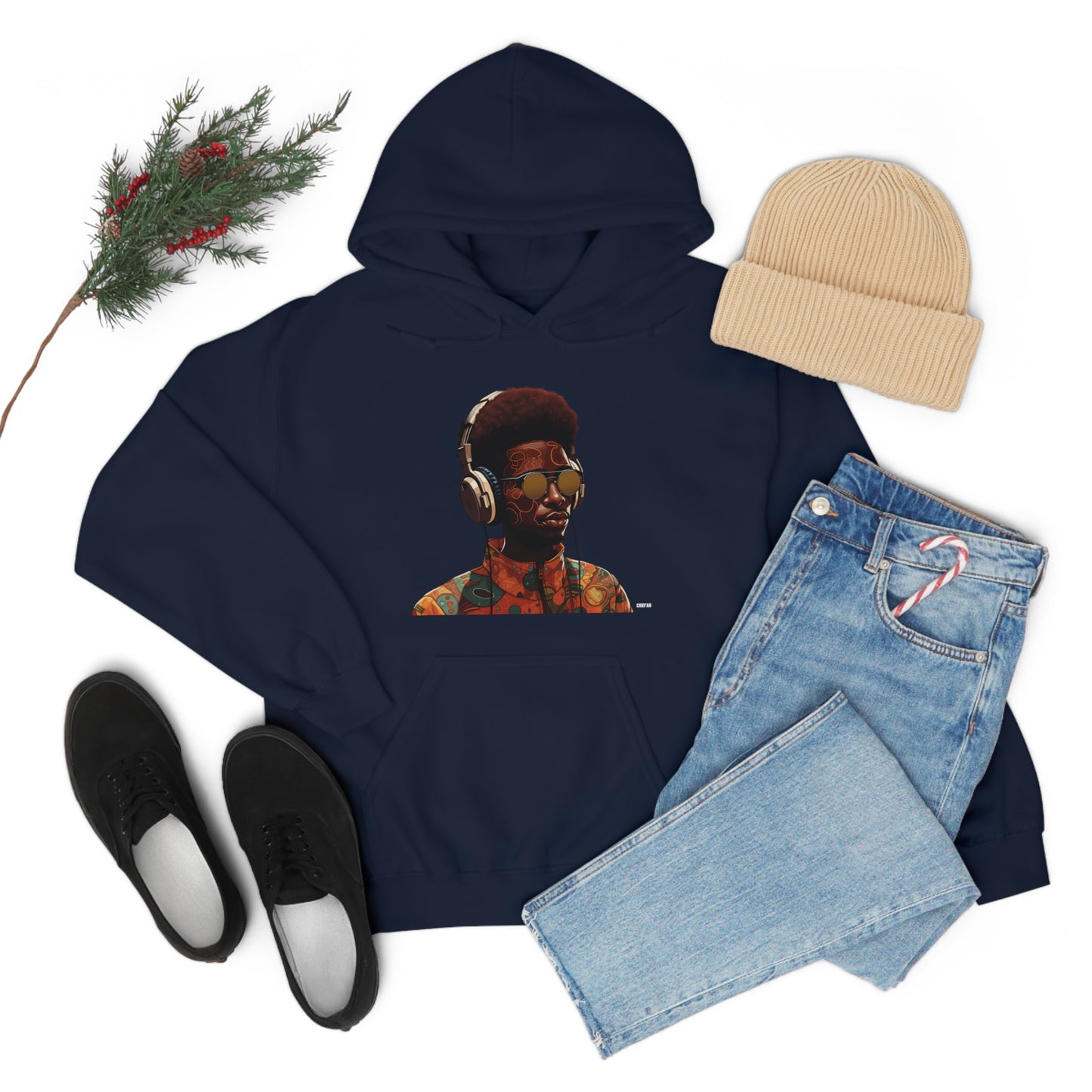 Music Zone, Unisex Heavy Blend Hooded Sweatshirt