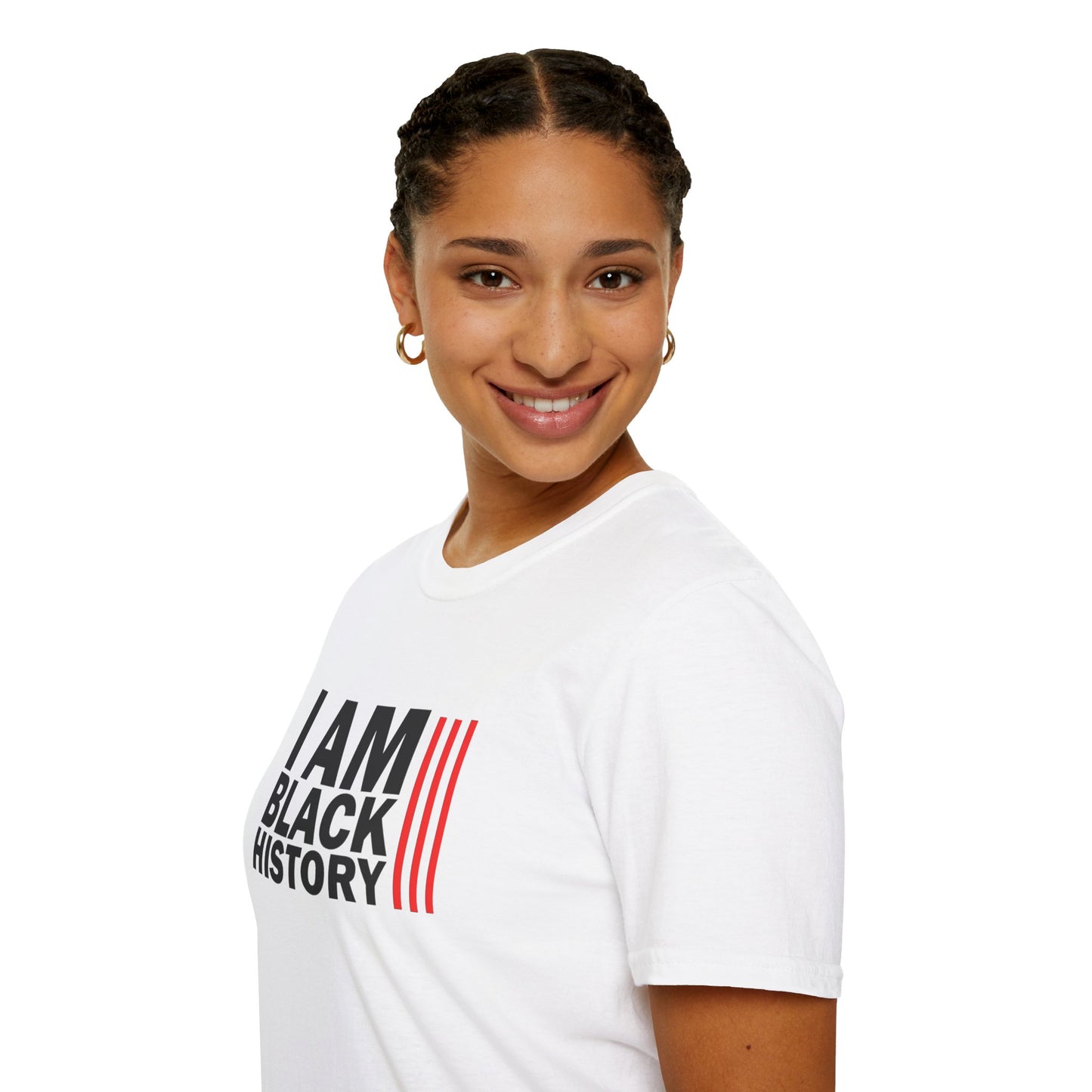 Chefao I Am Black History I, Unisex Softstyle T-Shirt