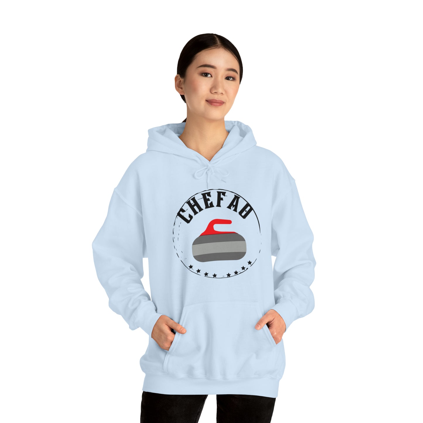 Chefao Curling I, Unisex Heavy Blend Hooded Sweatshirt