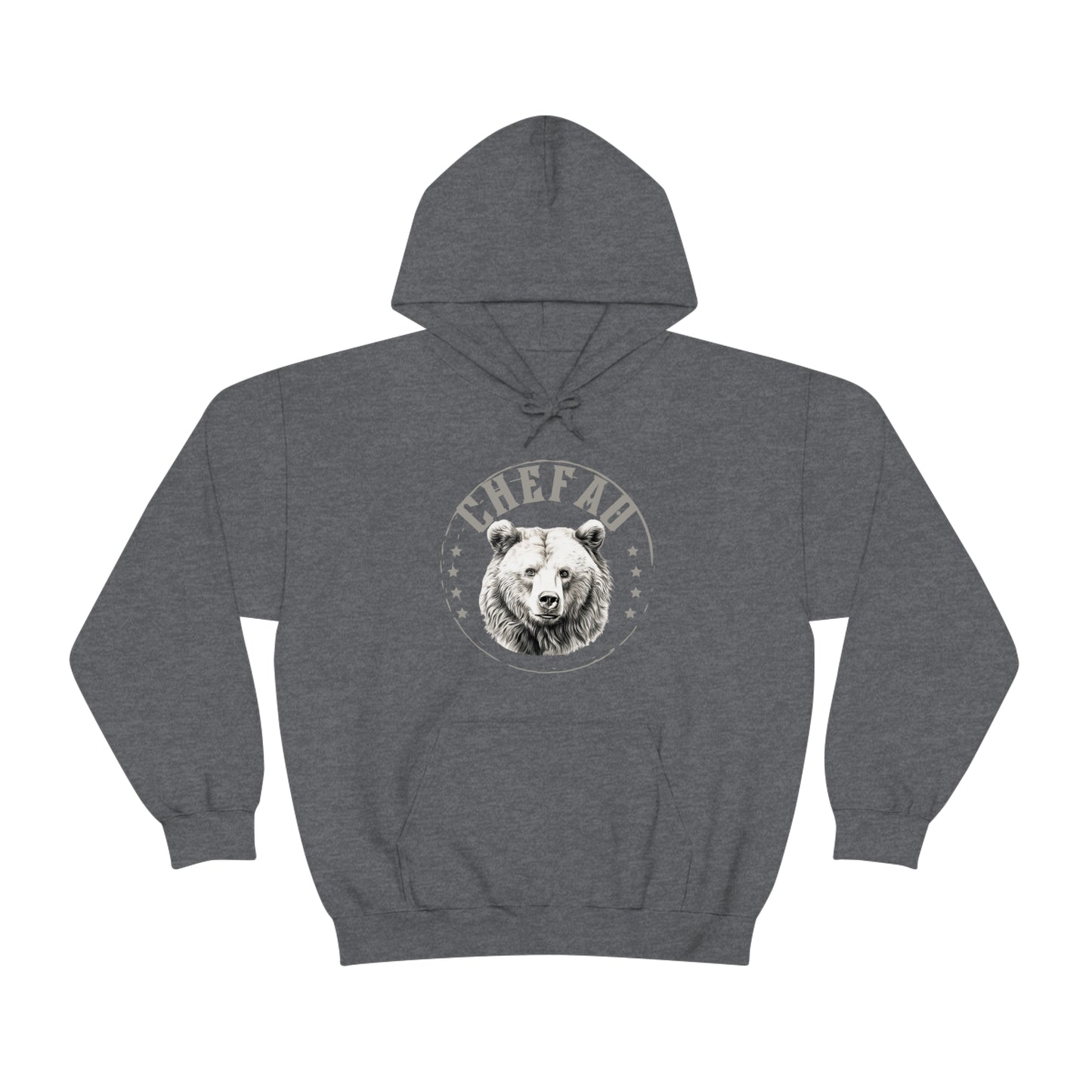 Chefao Bear I, Unisex Heavy Blend Hooded Sweatshirt