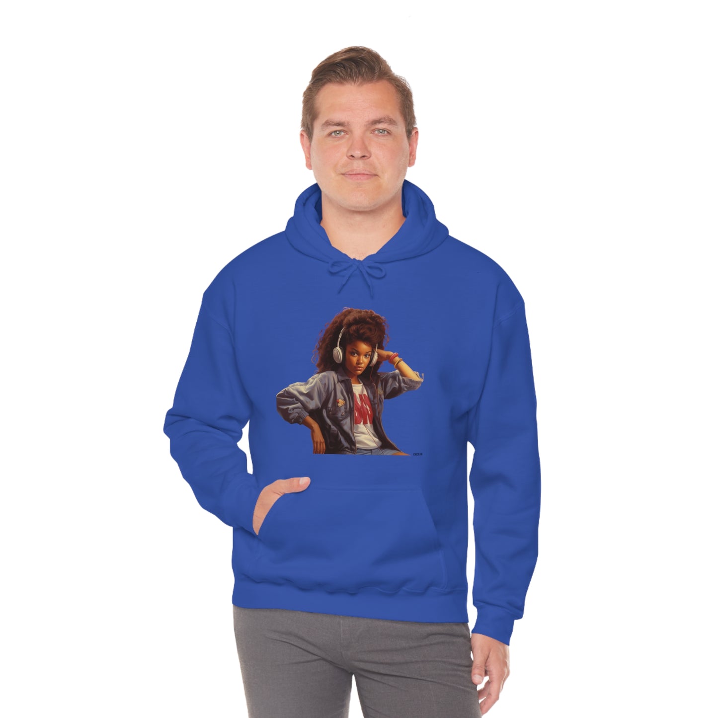 Nina, Unisex Heavy Blend Hooded Sweatshirt