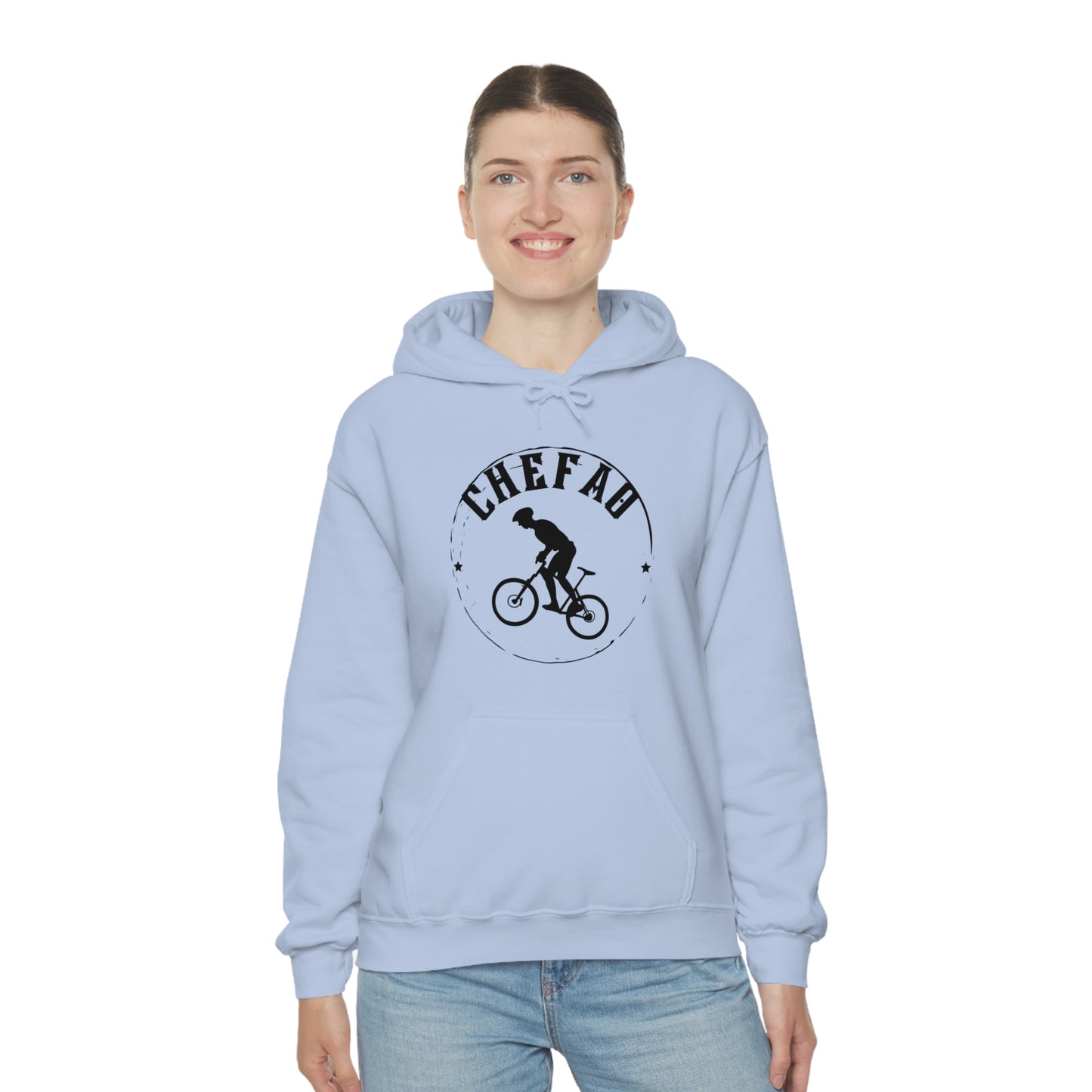 Chefao BMX I, Unisex Heavy Blend Hooded Sweatshirt