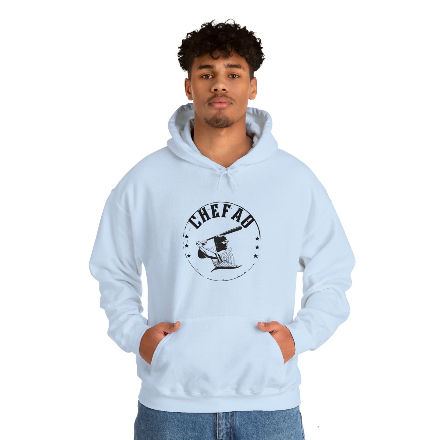 Chefao Baseball IV, Unisex Heavy Blend Hooded Sweatshirt