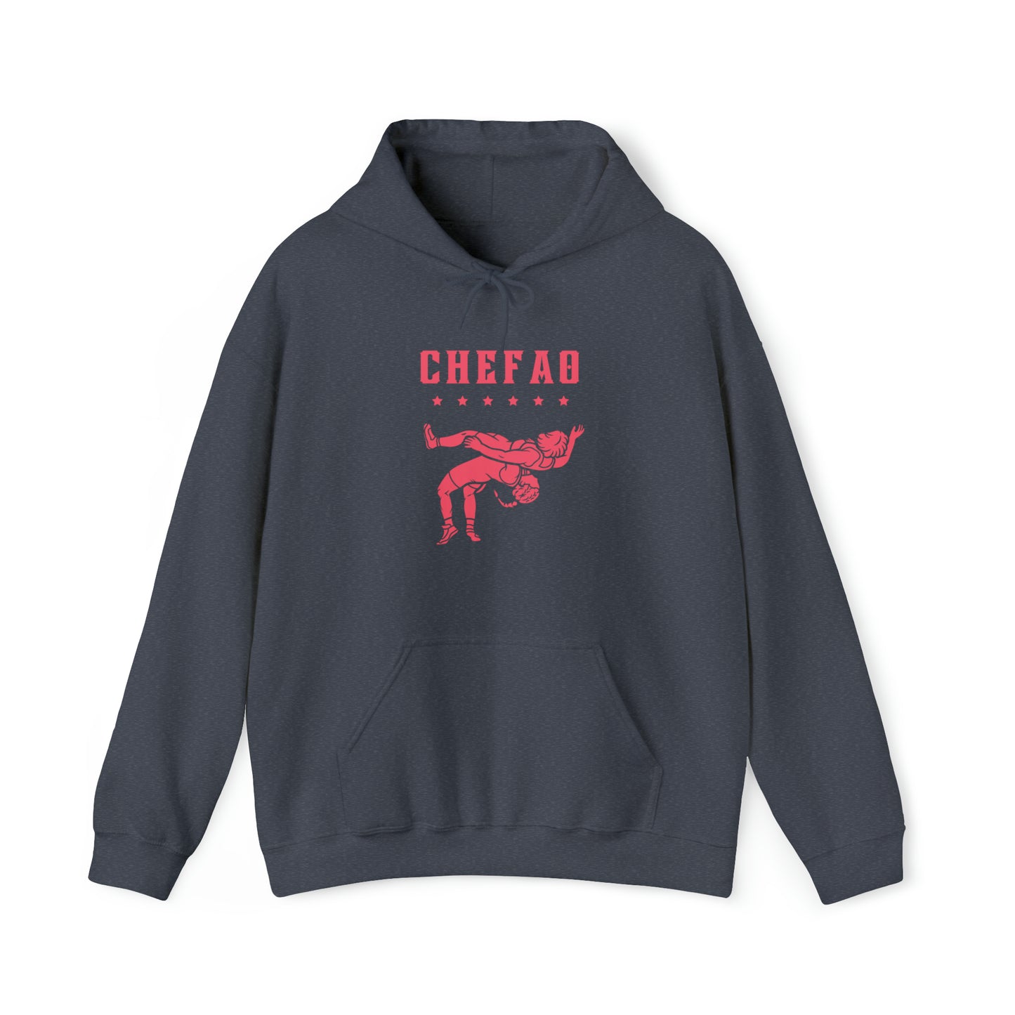 Chefao Wrestling VIII, Unisex Heavy Blend Hooded Sweatshirt