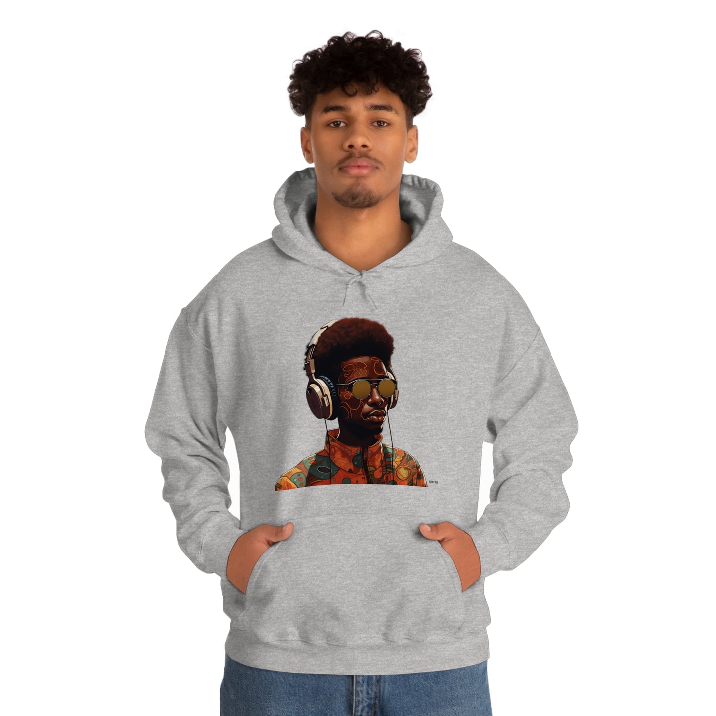 Music Zone, Unisex Heavy Blend Hooded Sweatshirt