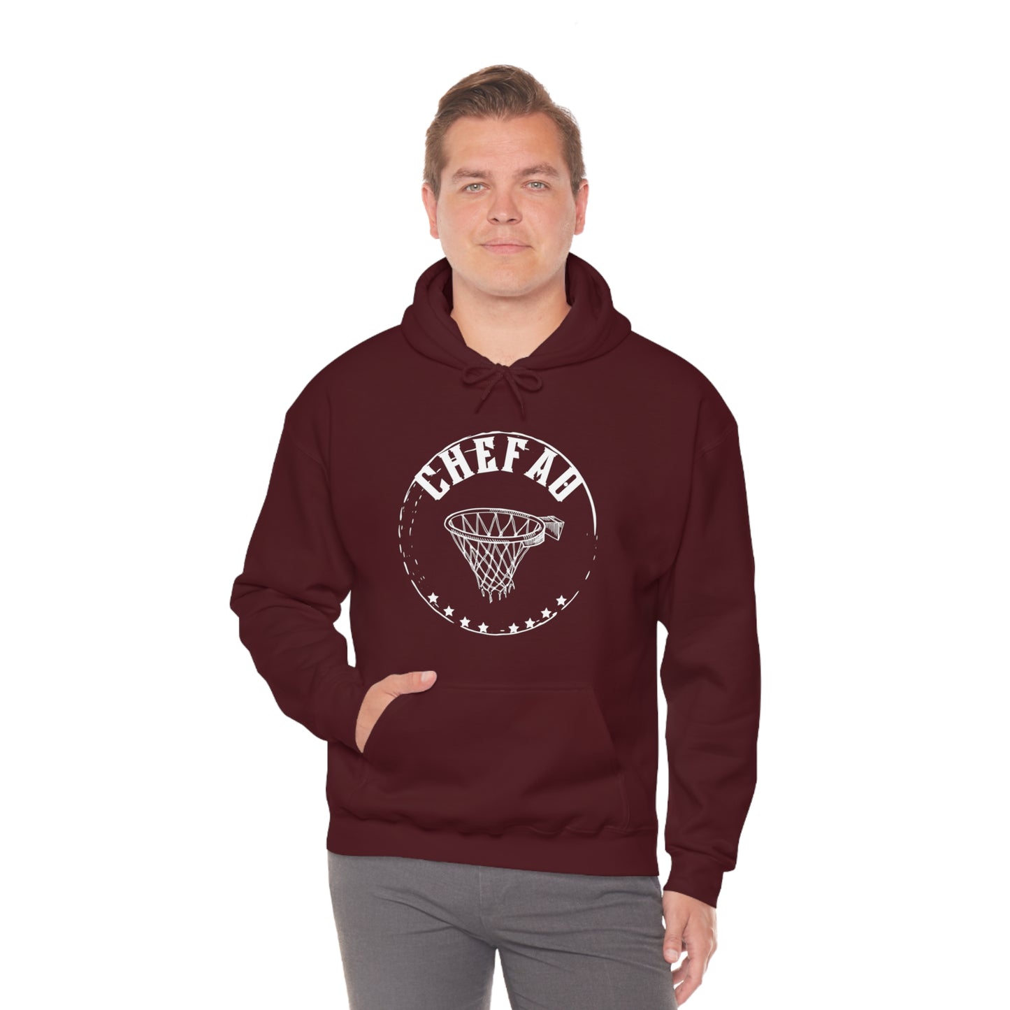 Chefao Basketball II, Unisex Heavy Blend Hooded Sweatshirt