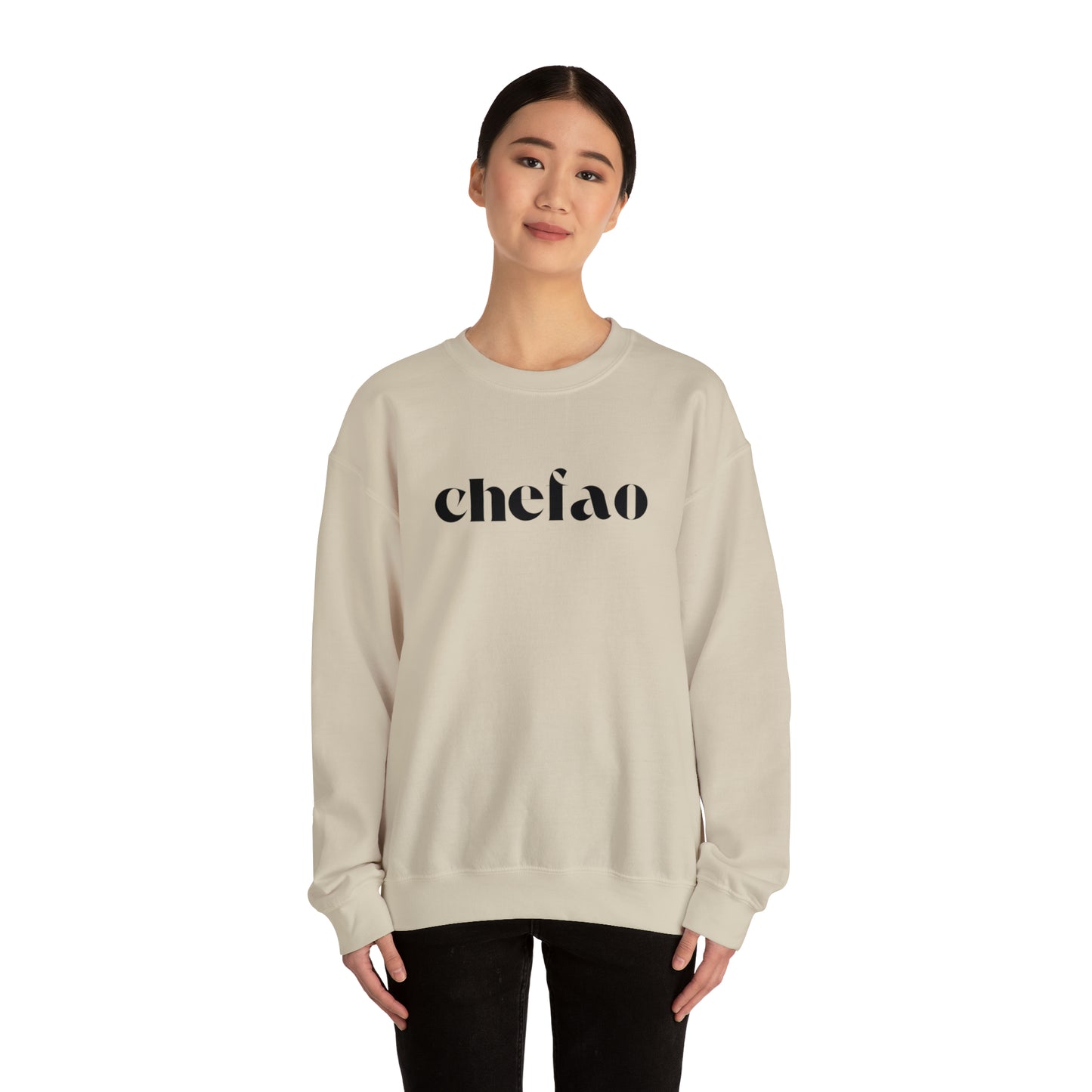 Chefao II, Unisex Heavy Blend Crewneck Sweatshirt