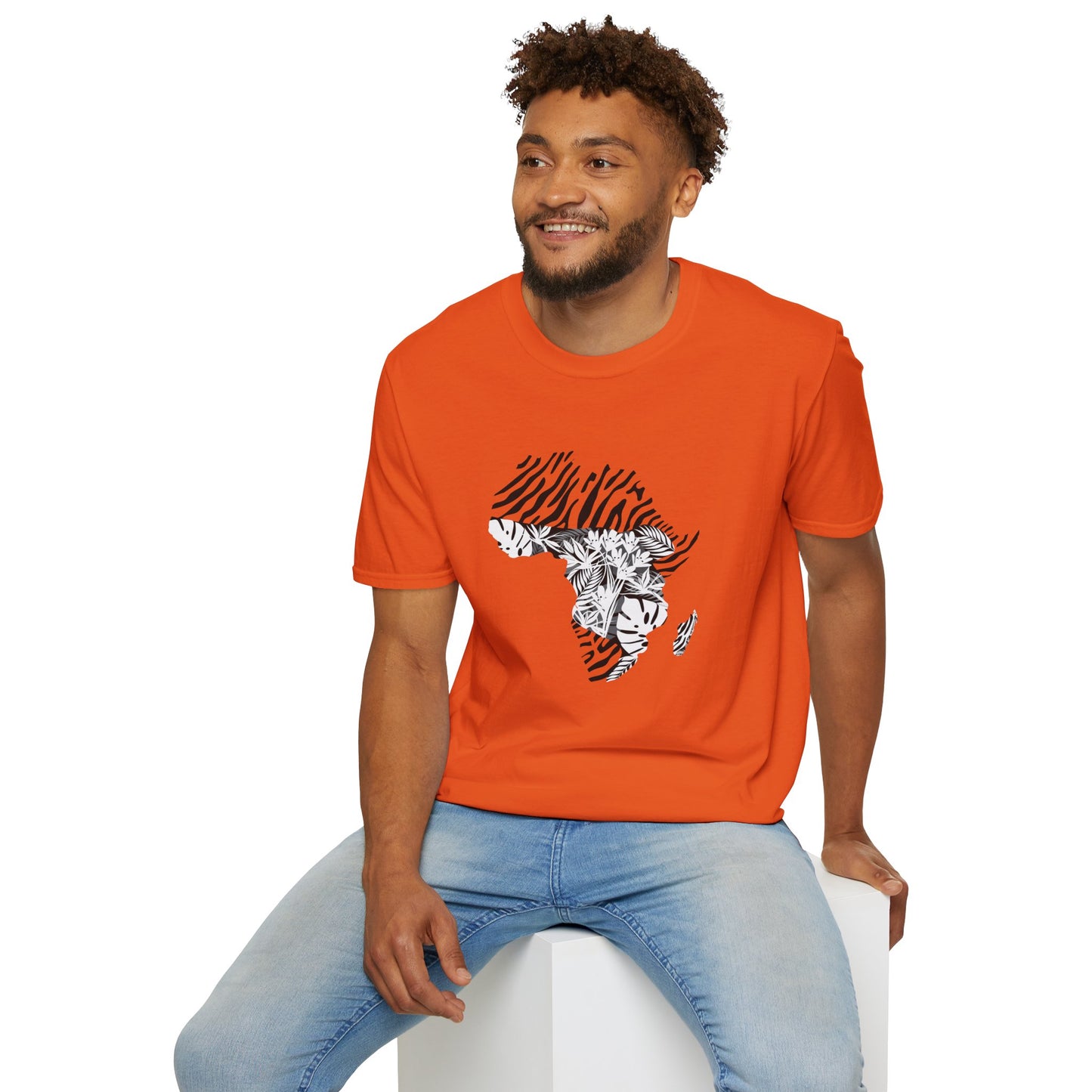 Chefao Africa Botanical I, Unisex Softstyle T-Shirt
