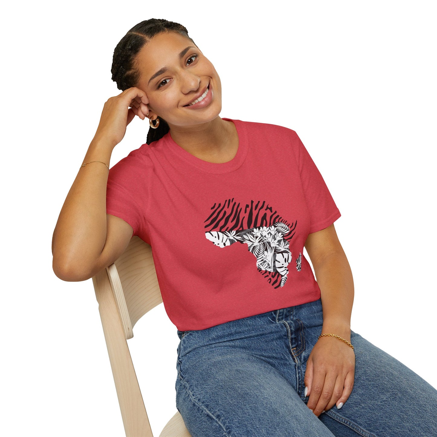 Chefao Africa Botanical I, Unisex Softstyle T-Shirt