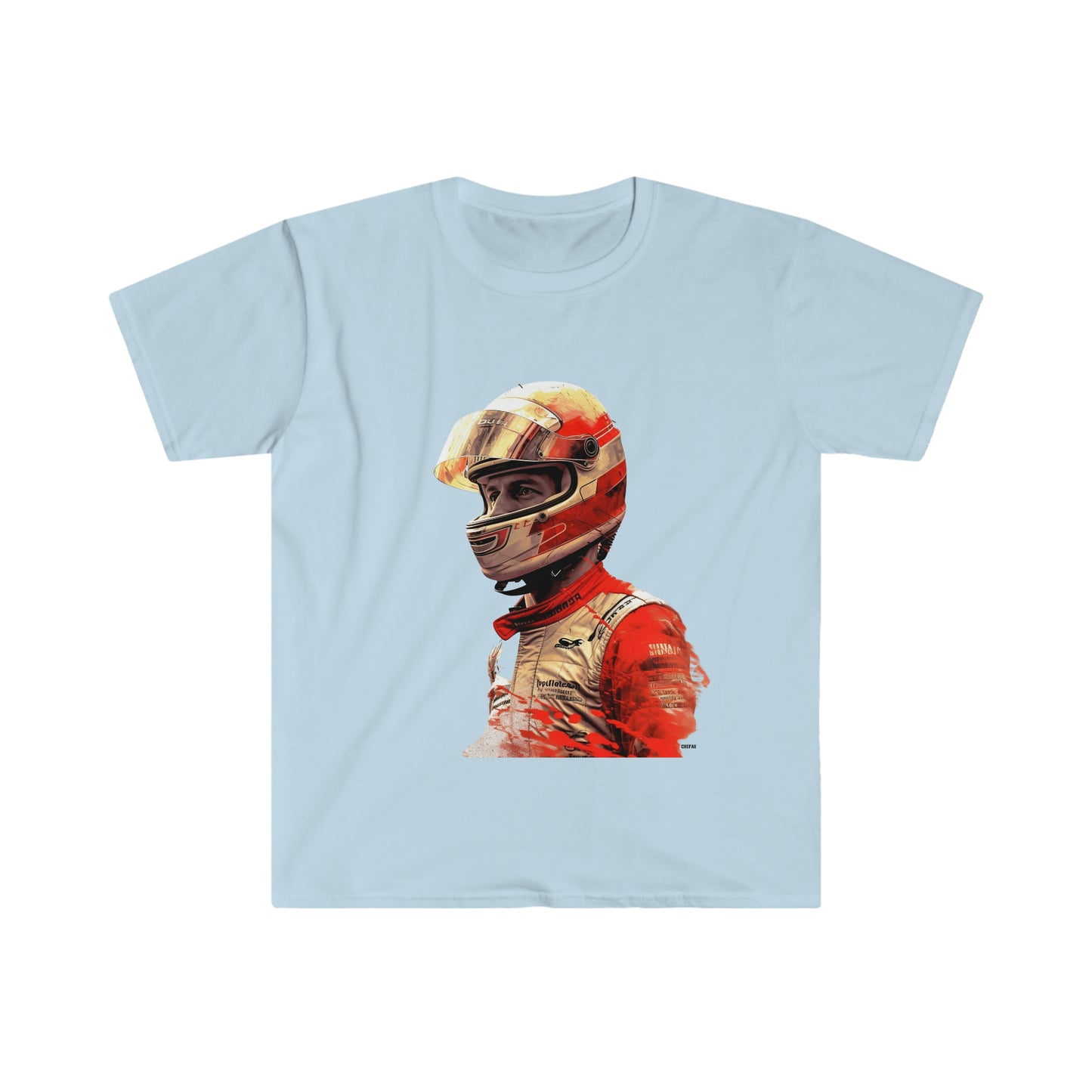 Racecar Driver, Unisex Softstyle T-Shirt