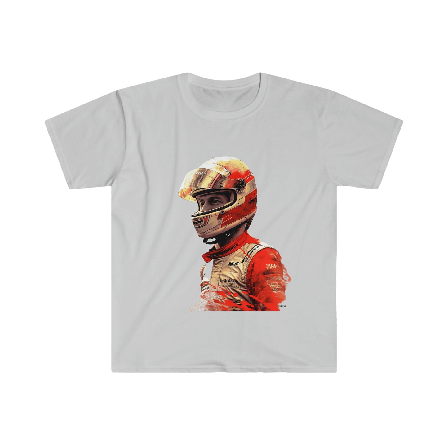 Racecar Driver, Unisex Softstyle T-Shirt