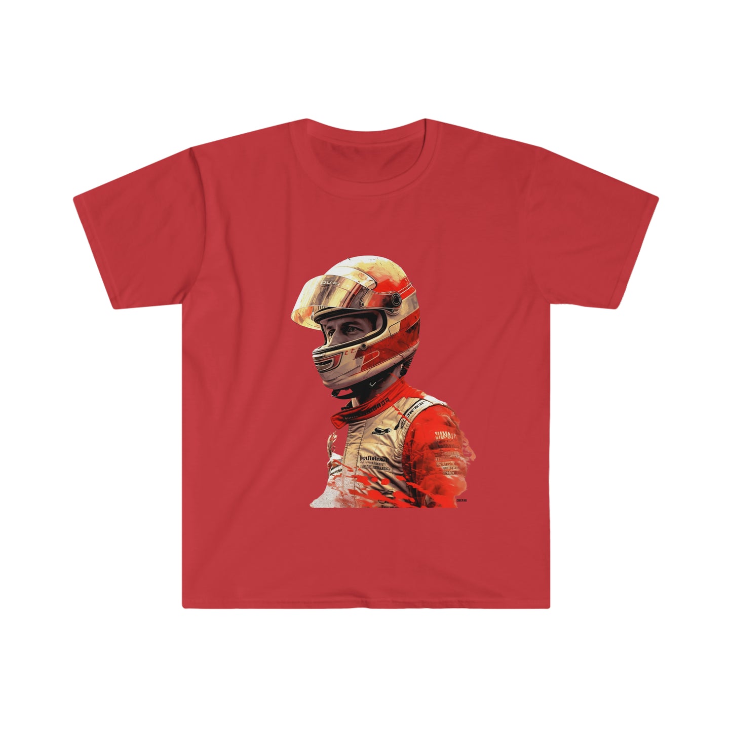 Racecar Driver, Unisex Softstyle T-Shirt