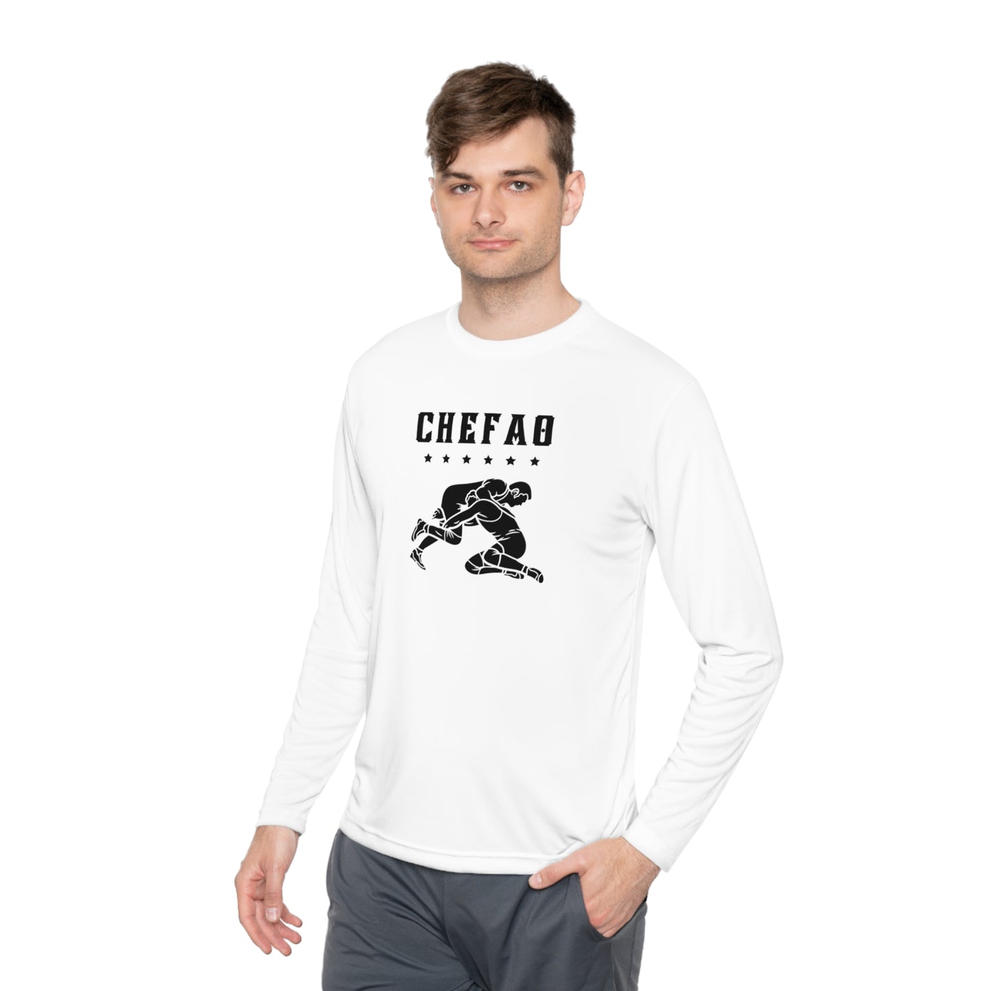 Chefao Wrestling V, Unisex Lightweight Long Sleeve Tee