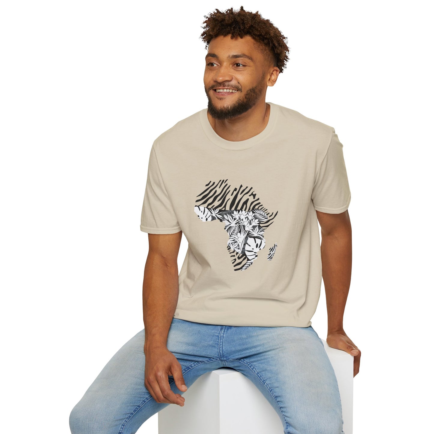Chefao Africa Botanical I, Unisex Softstyle T-Shirt