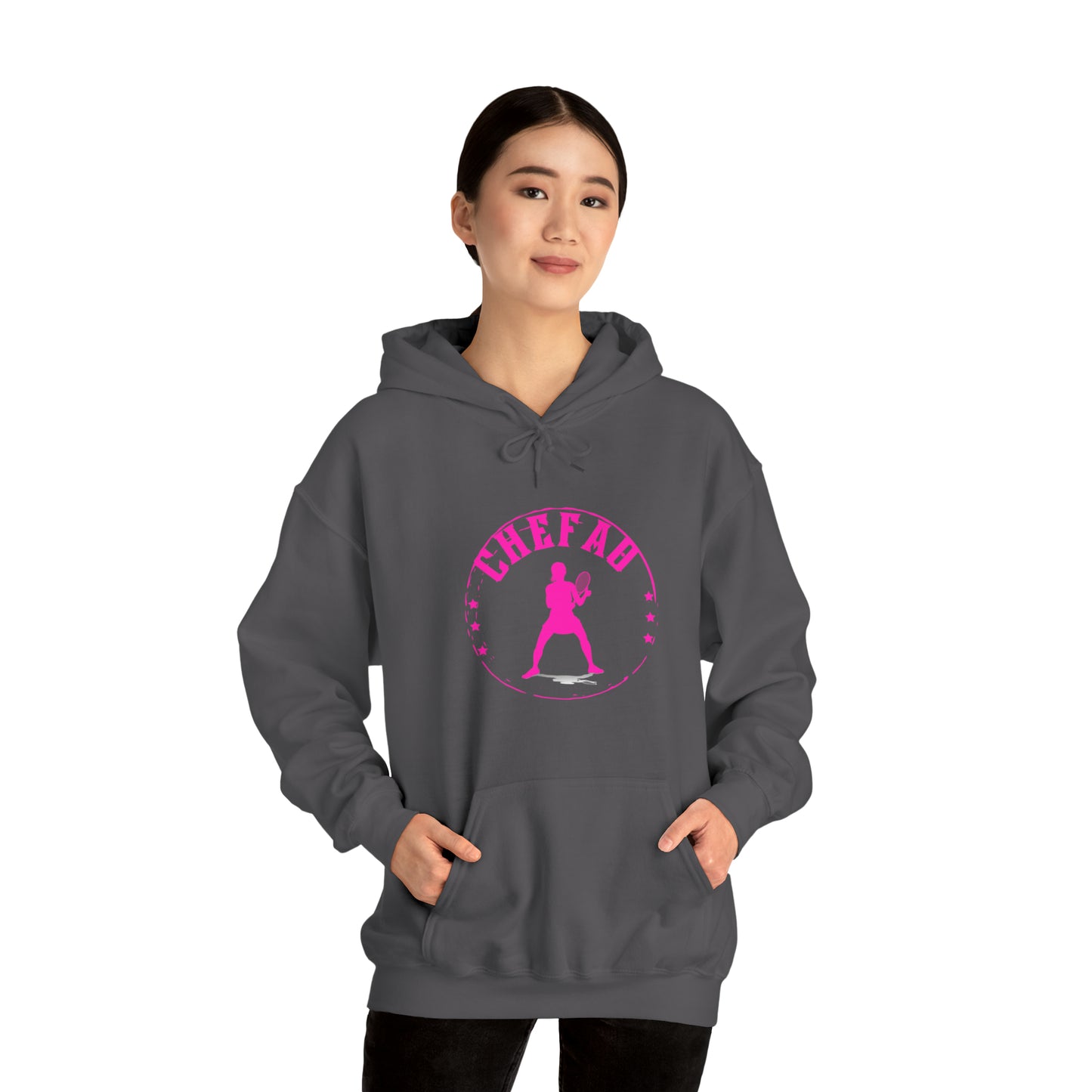 Chefao Tennis IV, Unisex Heavy Blend Hooded Sweatshirt