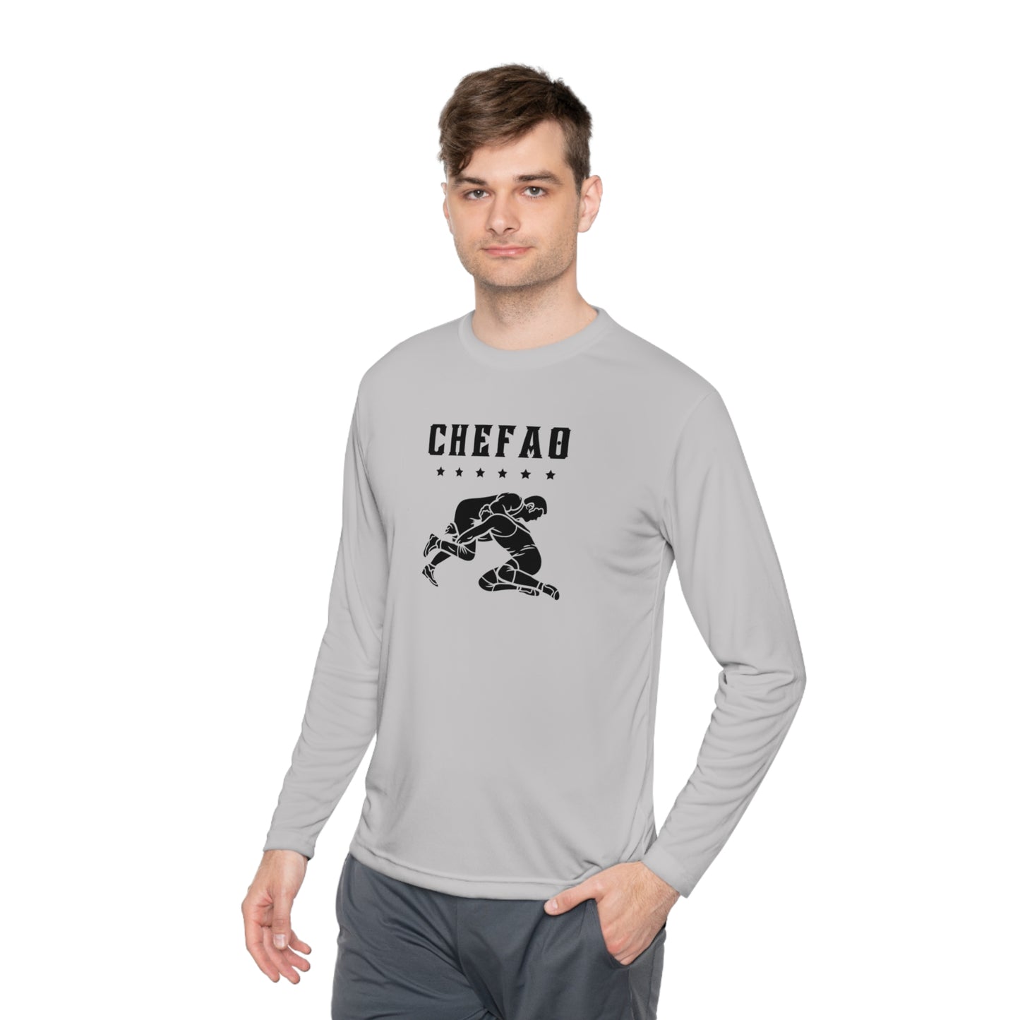 Chefao Wrestling V, Unisex Lightweight Long Sleeve Tee