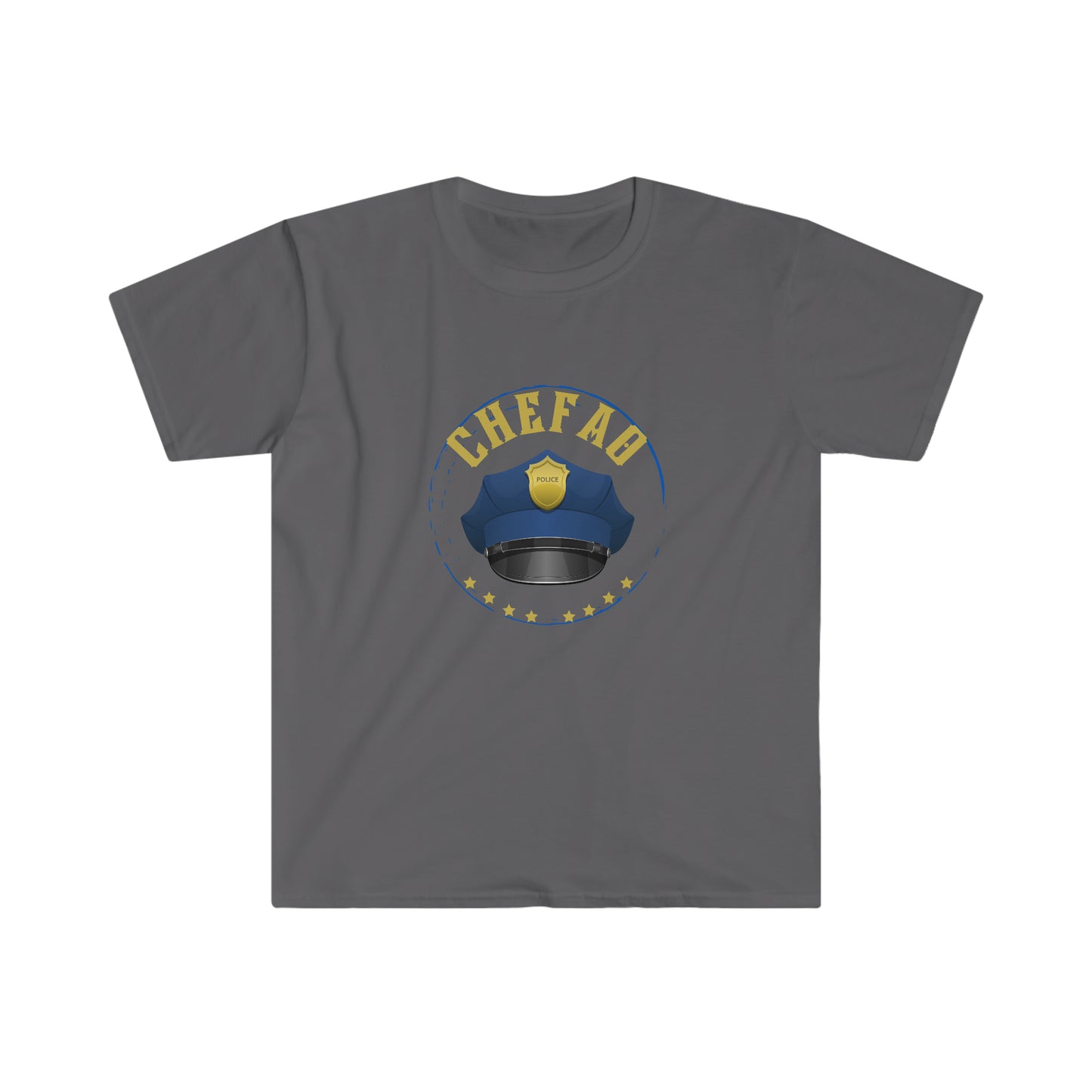 Chefao Police III, Unisex Softstyle T-Shirt