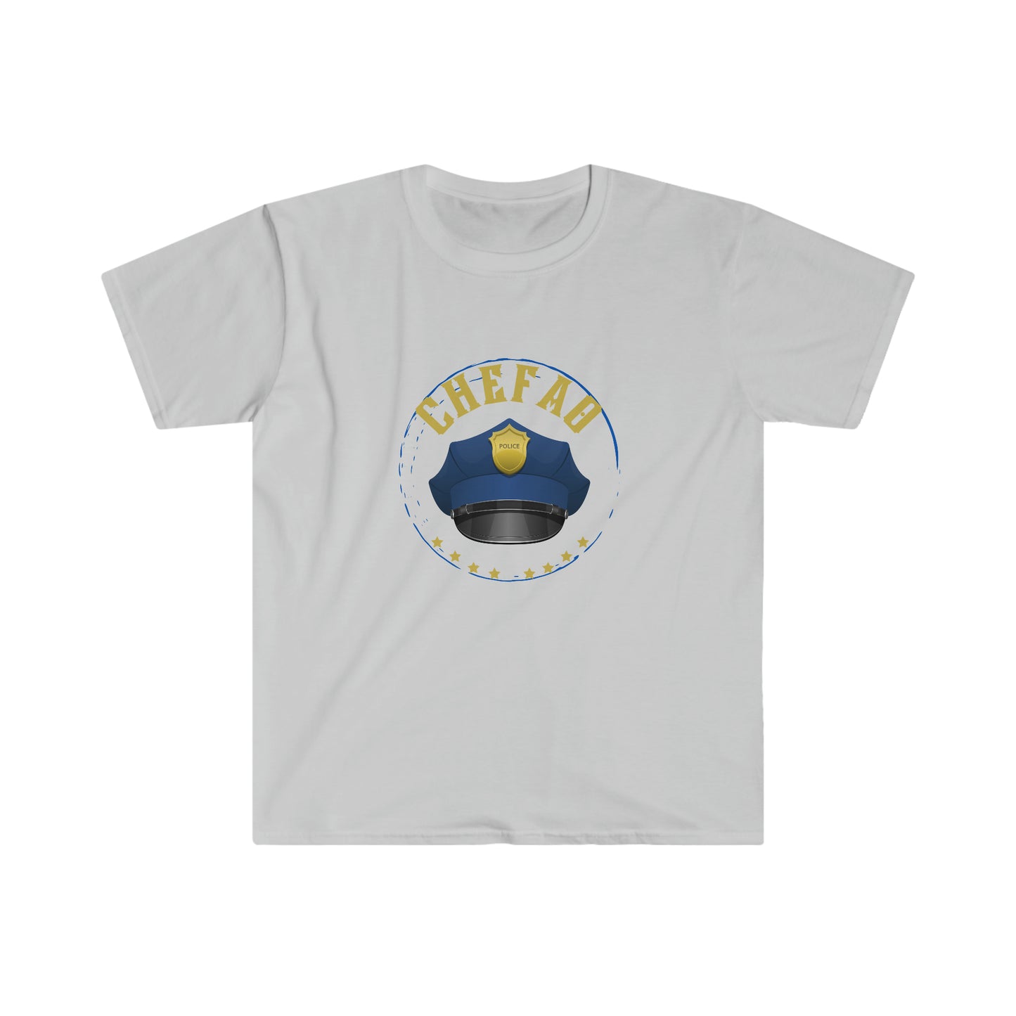 Chefao Police III, Unisex Softstyle T-Shirt