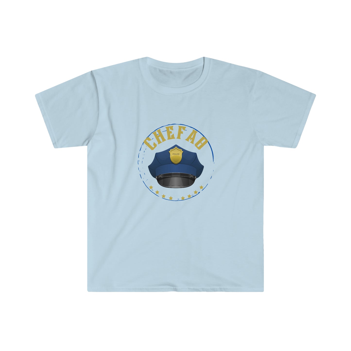 Chefao Police III, Unisex Softstyle T-Shirt