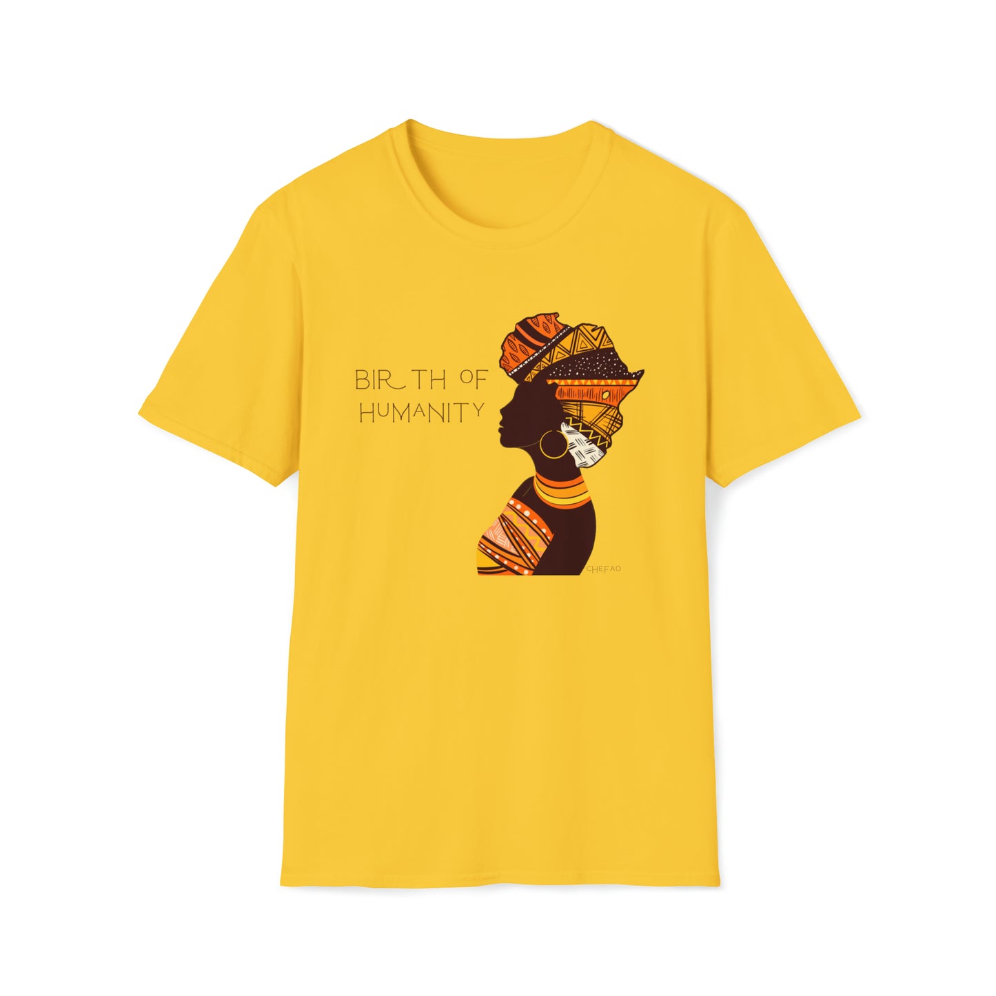 Birth of Humanity™ I, Unisex Softstyle T-Shirt