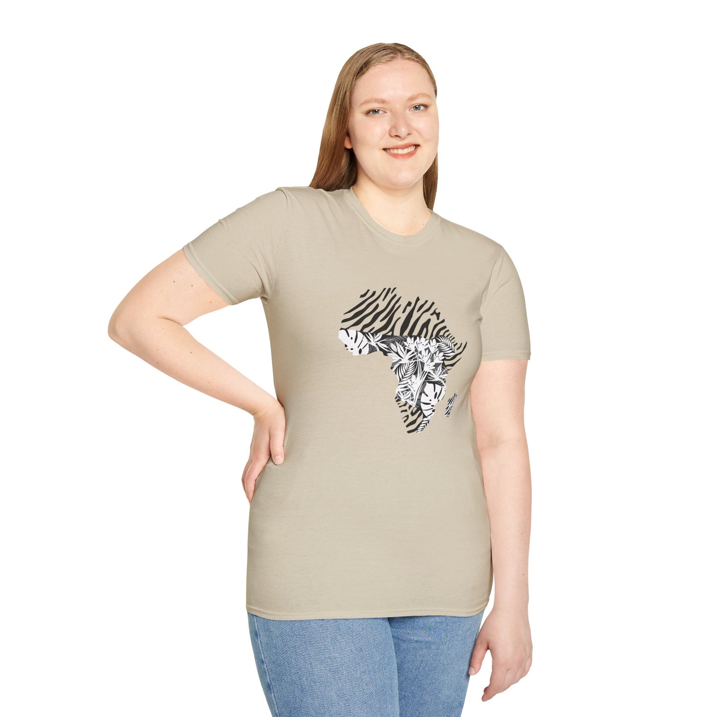 Chefao Africa Botanical I, Unisex Softstyle T-Shirt