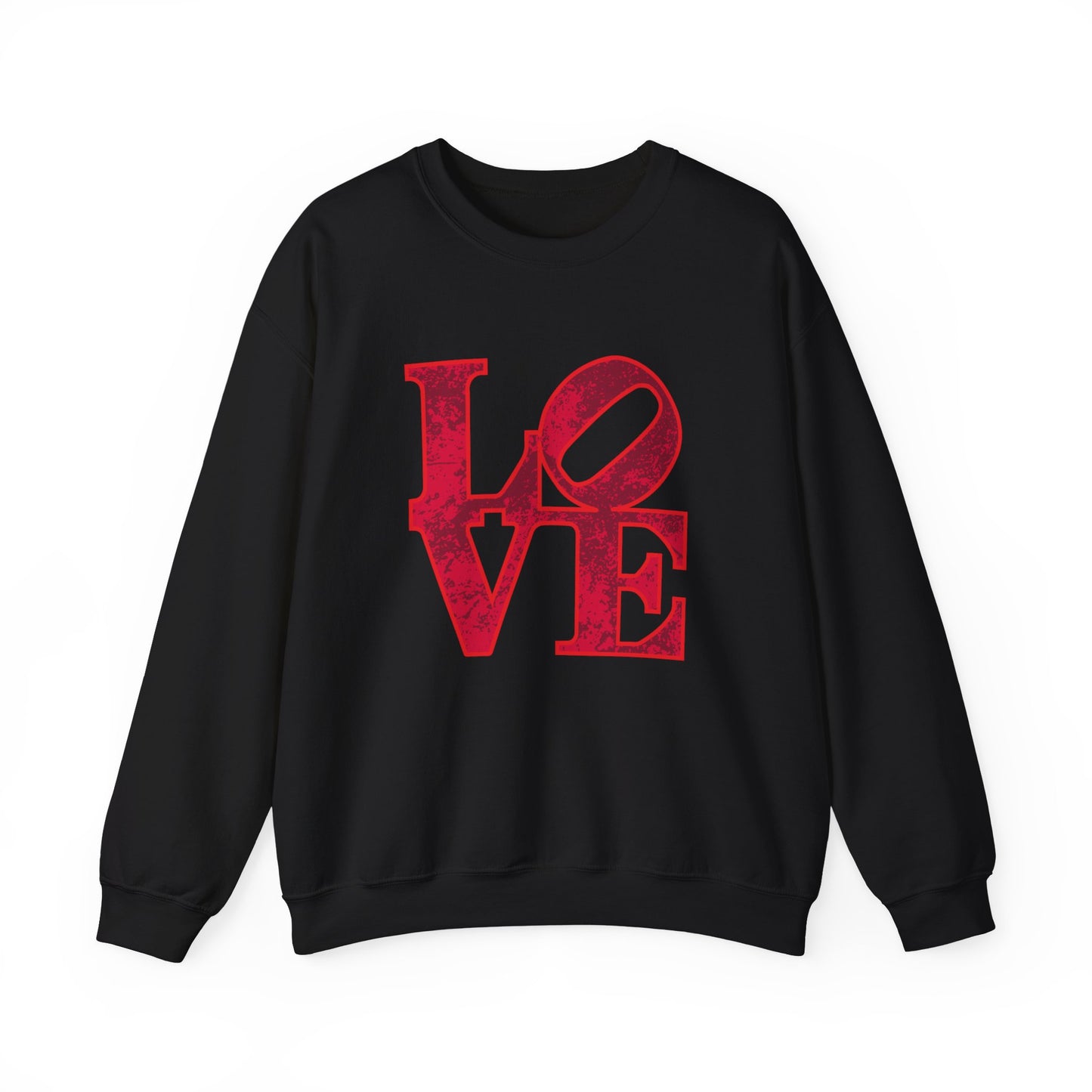 Chefao Love Blocks I, Unisex Heavy Blend™ Crewneck Sweatshirt