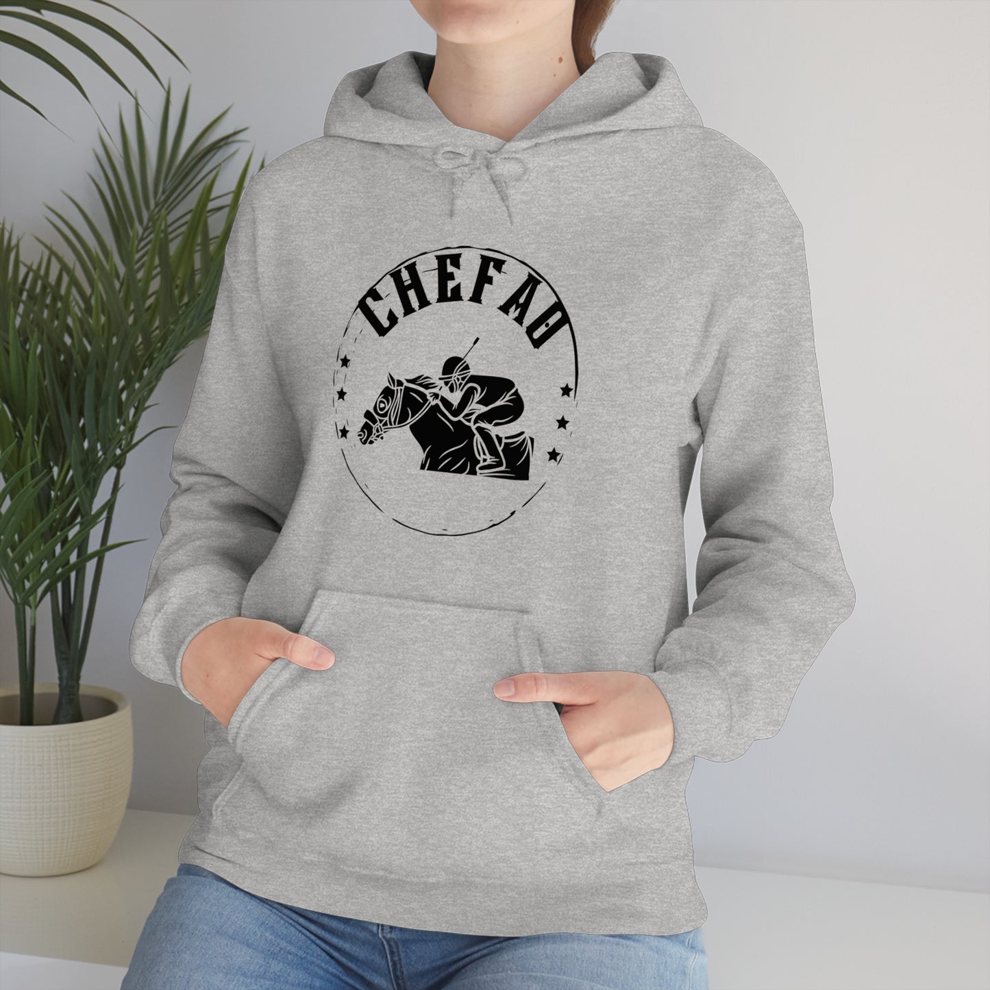 Chefao Jock I, Unisex Heavy Blend Hooded Sweatshirt