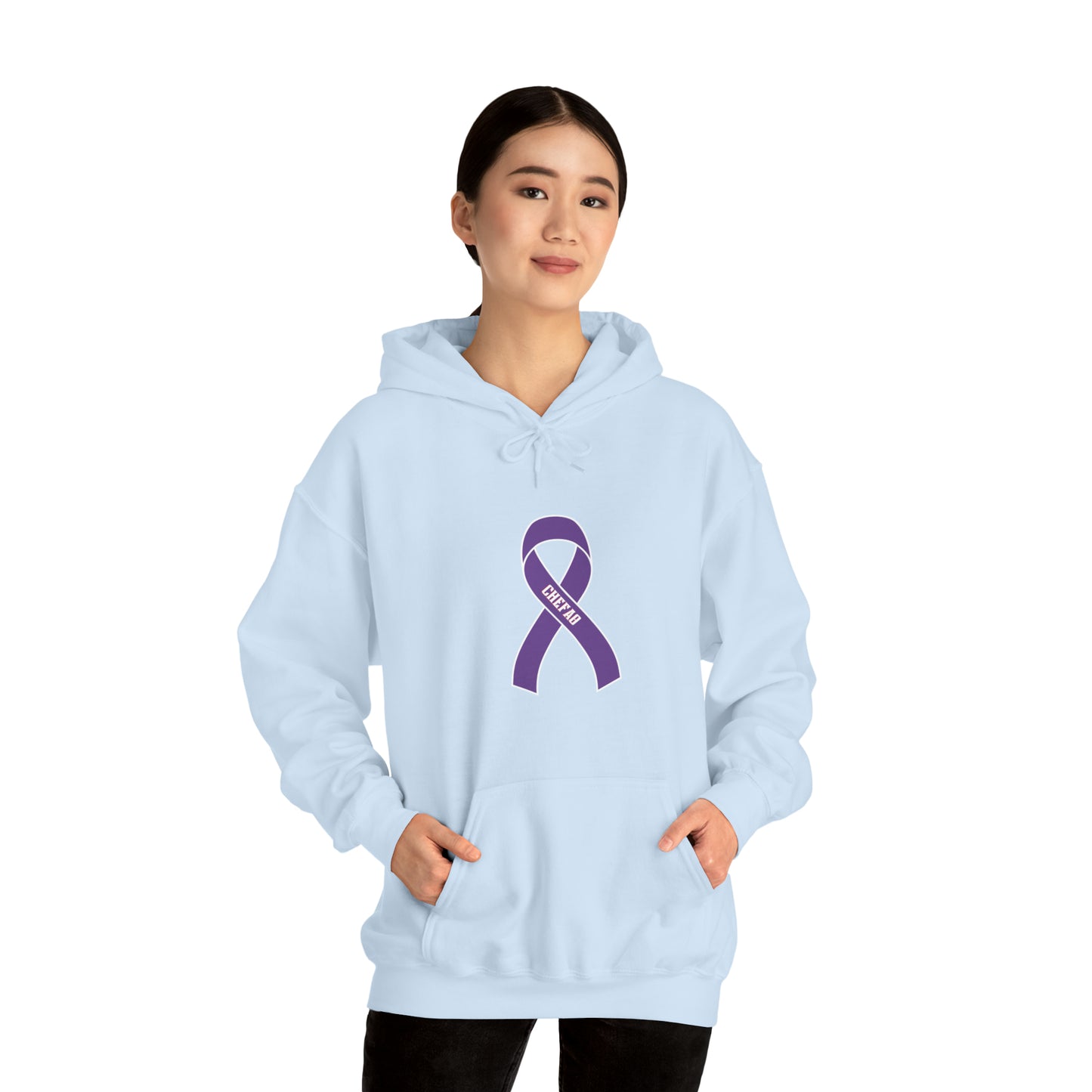 Chefao Cancer Awareness I, Unisex Heavy Blend™ Hooded Sweatshirt