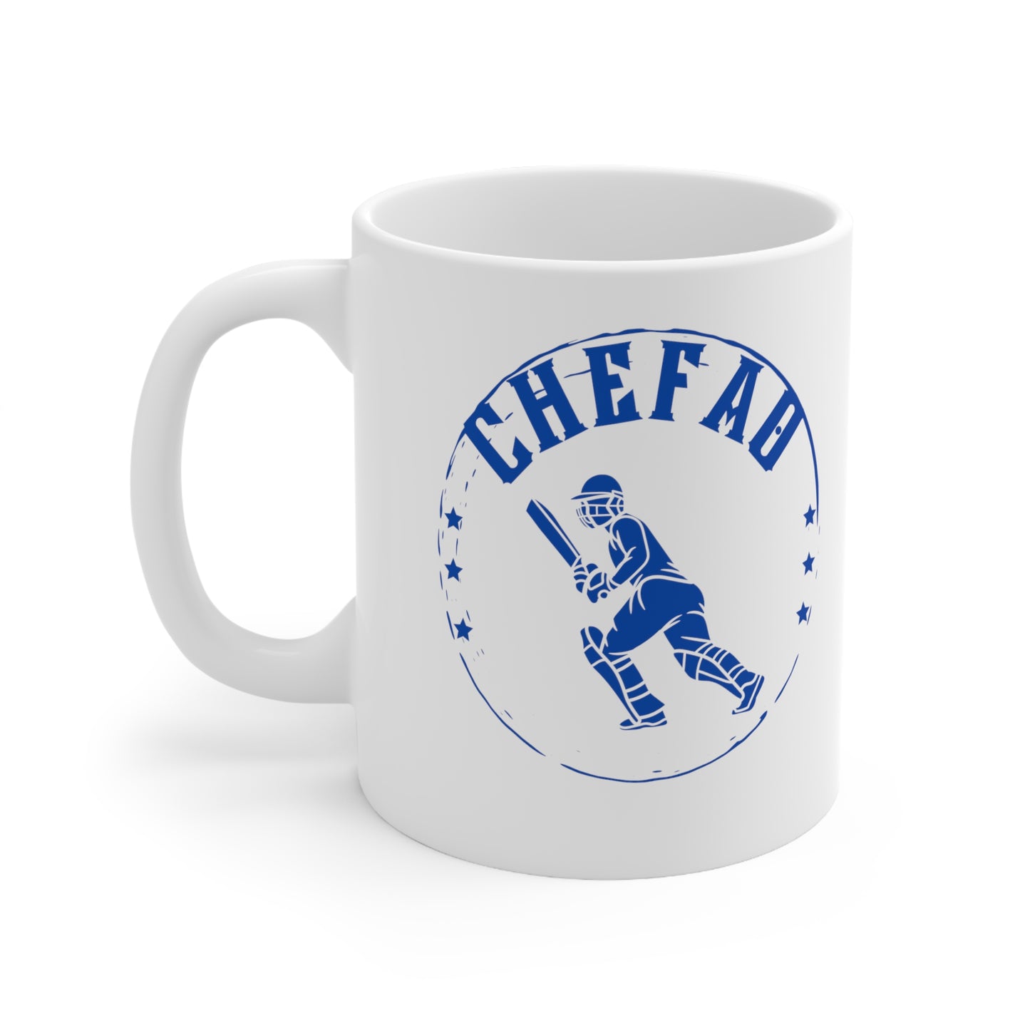 Chefao Cricket lII, White Coffee Mug 11oz
