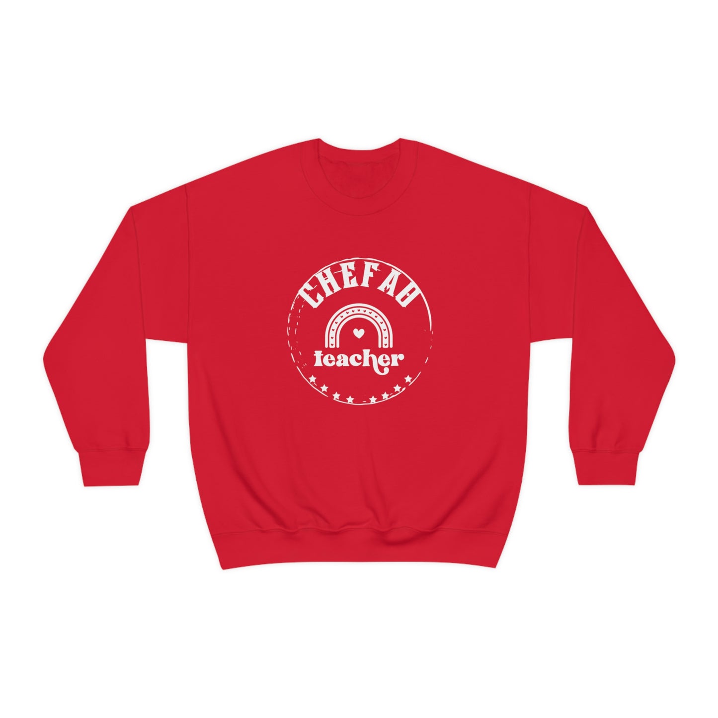 Chefao Teacher III, Unisex Heavy Blend Crewneck Sweatshirt