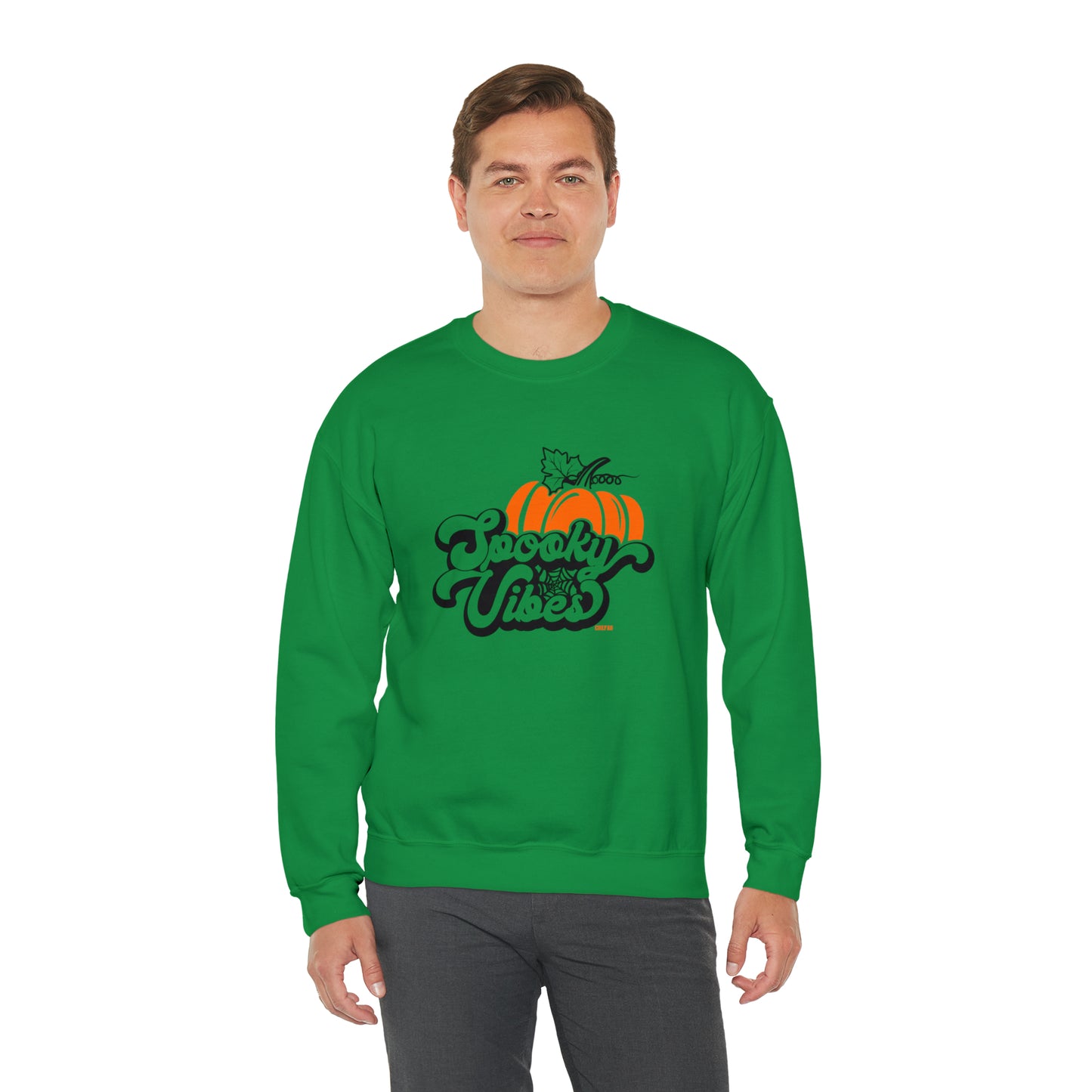 Spooky Vibes, Unisex Heavy Blend Crewneck Sweatshirt