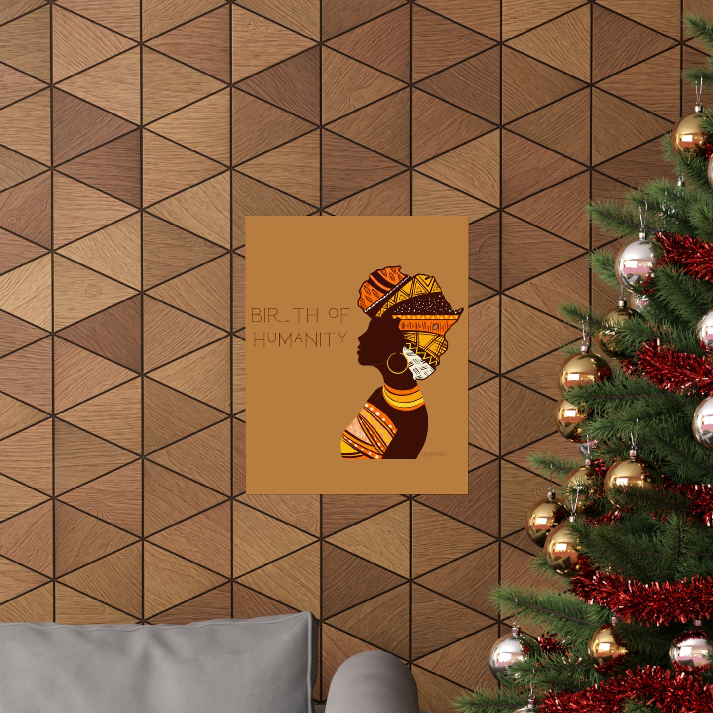 Birth of Humanity™ I, Matte Vertical Posters