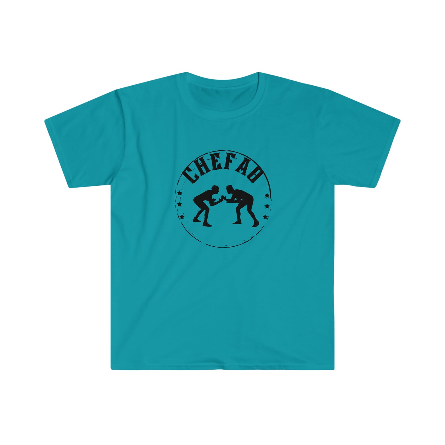 Chefao Wrestling I, Unisex Softstyle T-Shirt