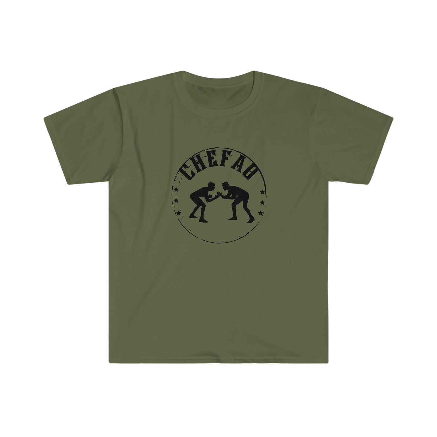Chefao Wrestling I, Unisex Softstyle T-Shirt