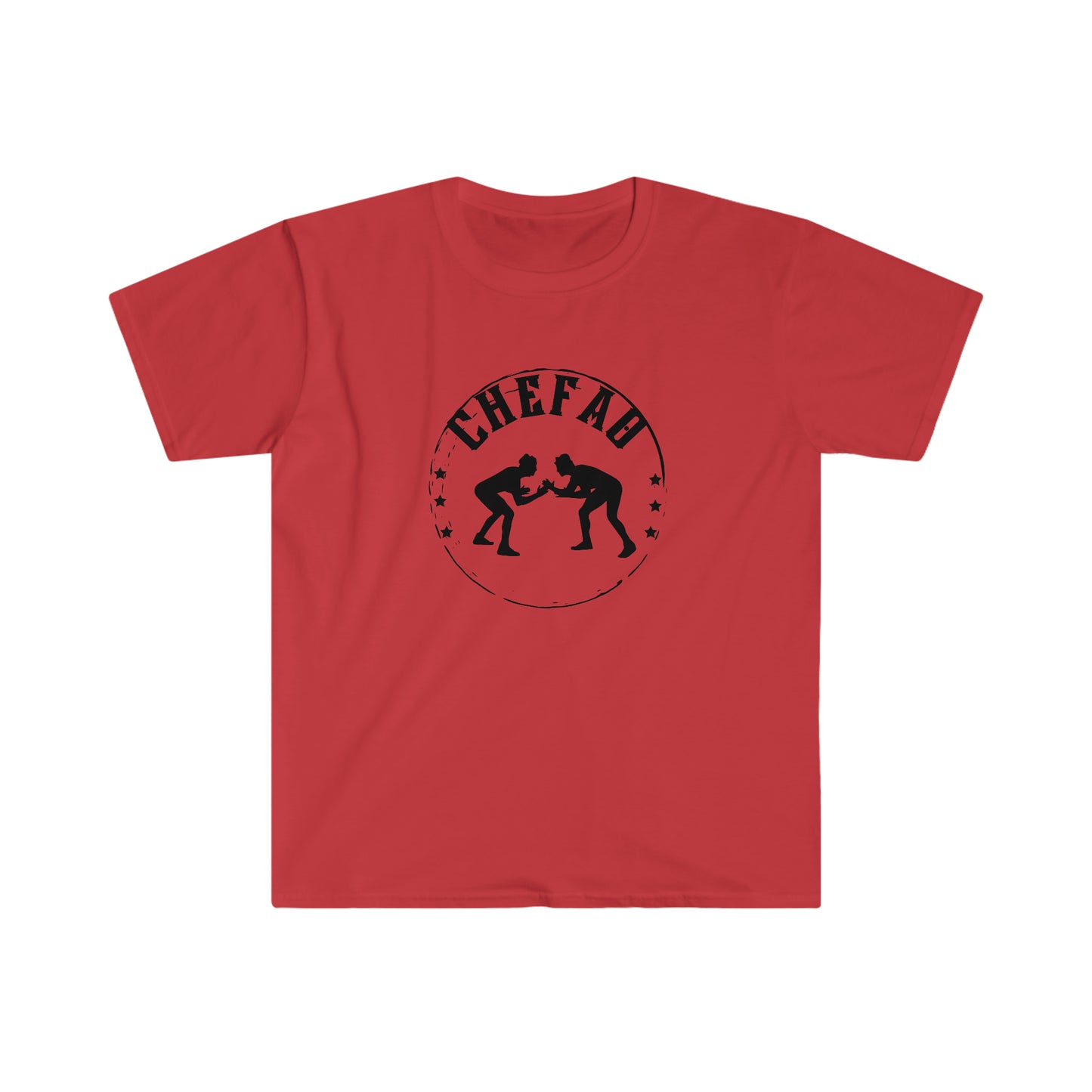 Chefao Wrestling I, Unisex Softstyle T-Shirt