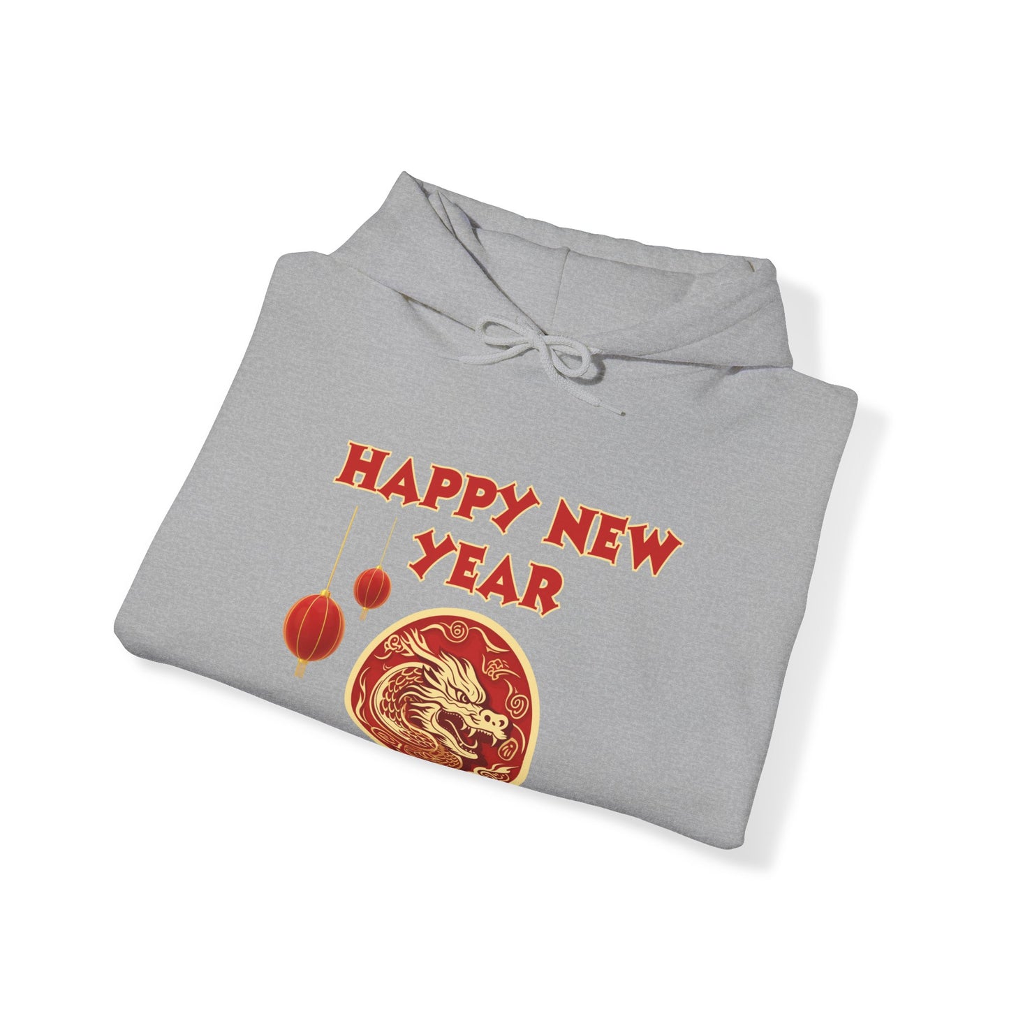 Year of the Dragon 2024, Unisex Heavy Blend Hooded Sweatshirt