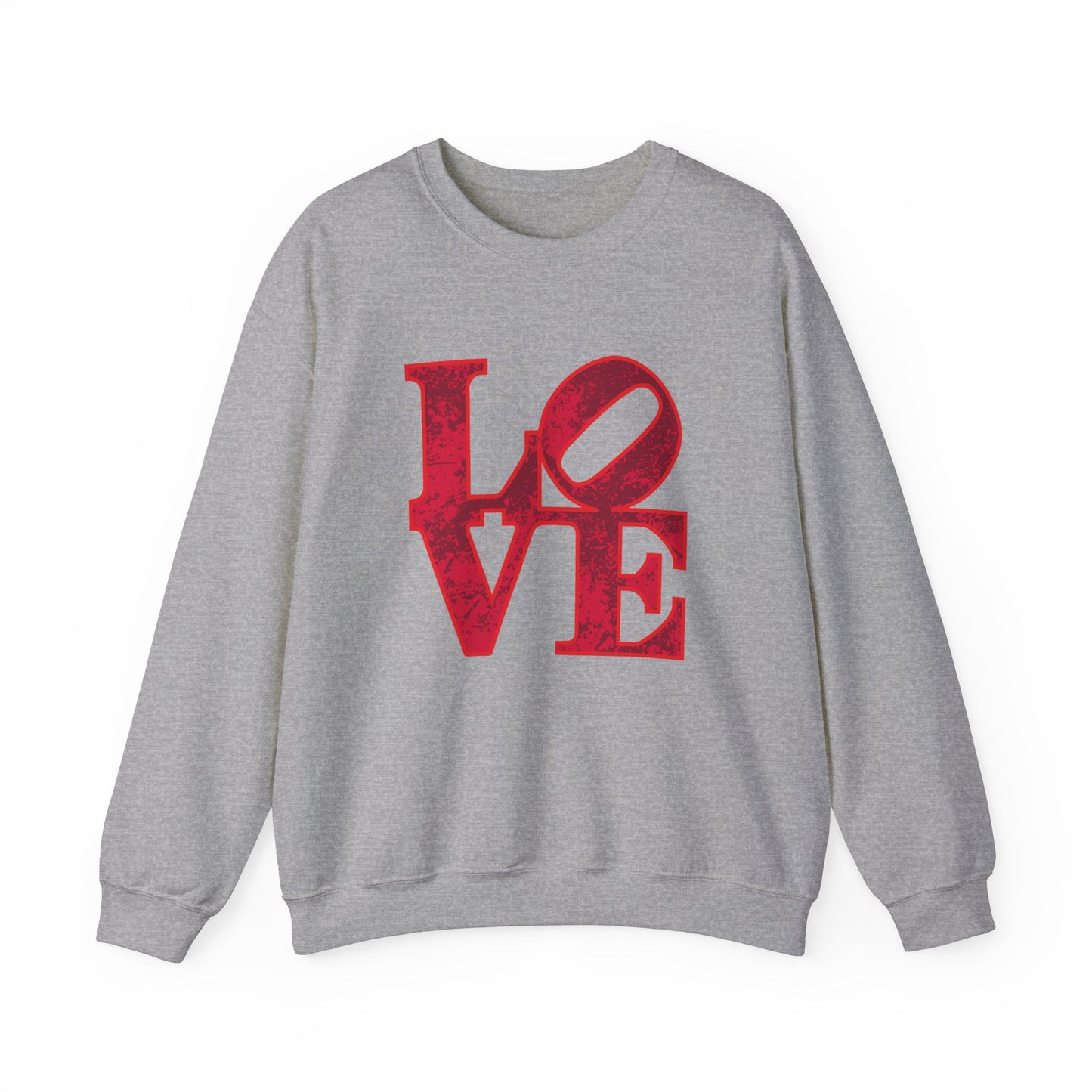 Chefao Love Blocks I, Unisex Heavy Blend™ Crewneck Sweatshirt