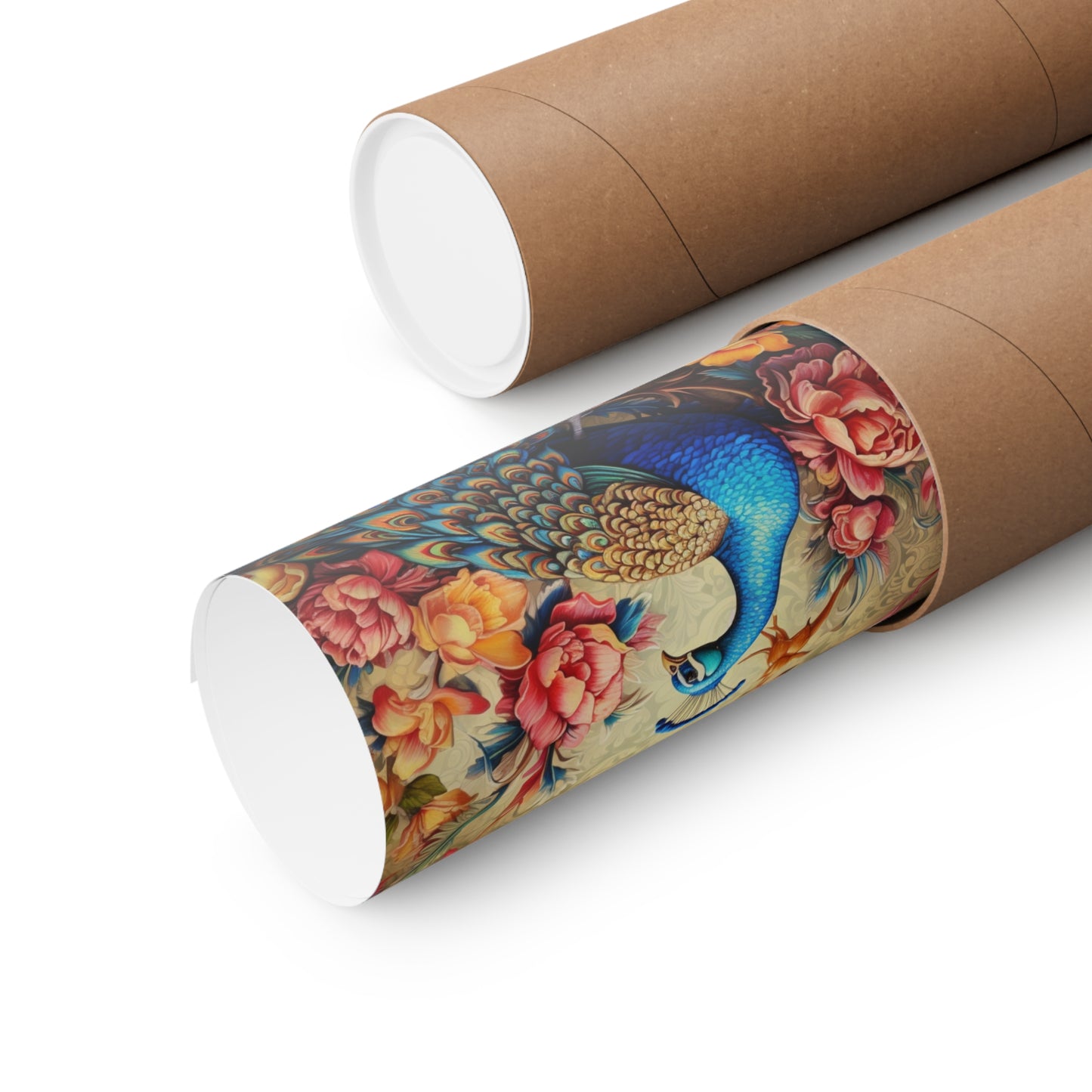 Peacock, Premium Matte Vertical Posters