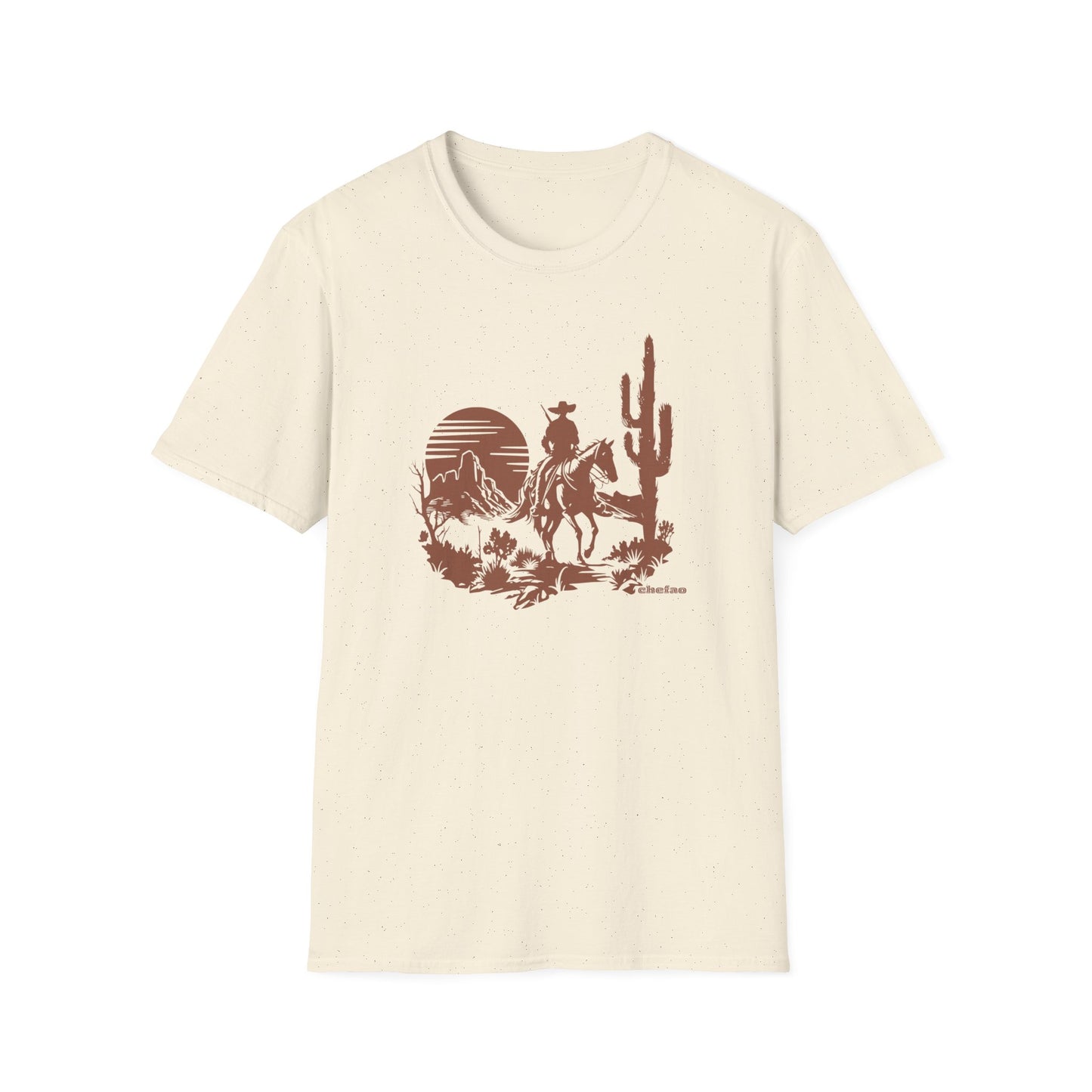 Chefao Cowboy IX, Unisex Softstyle T-Shirt