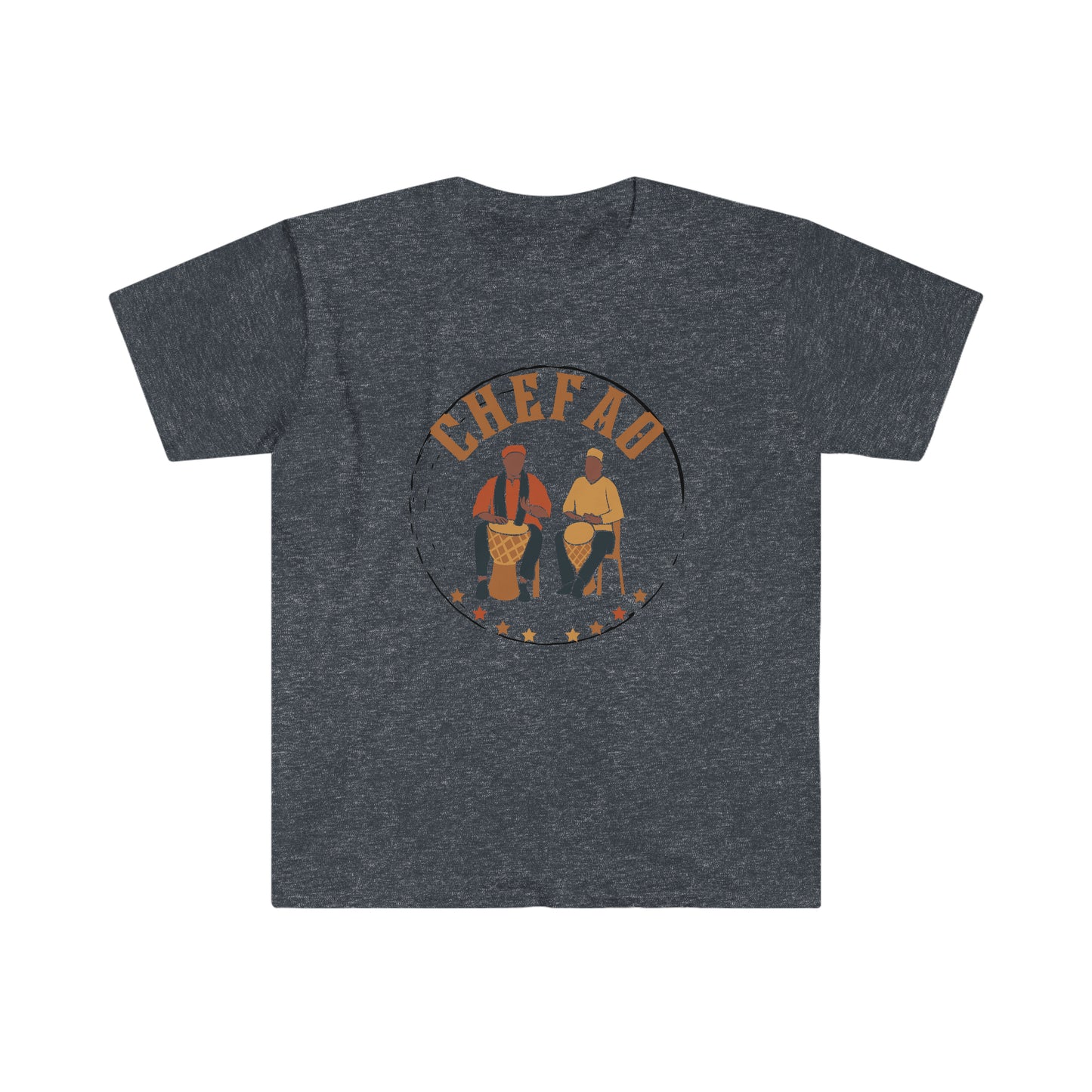 Chefao Drums I, Unisex Softstyle T-Shirt